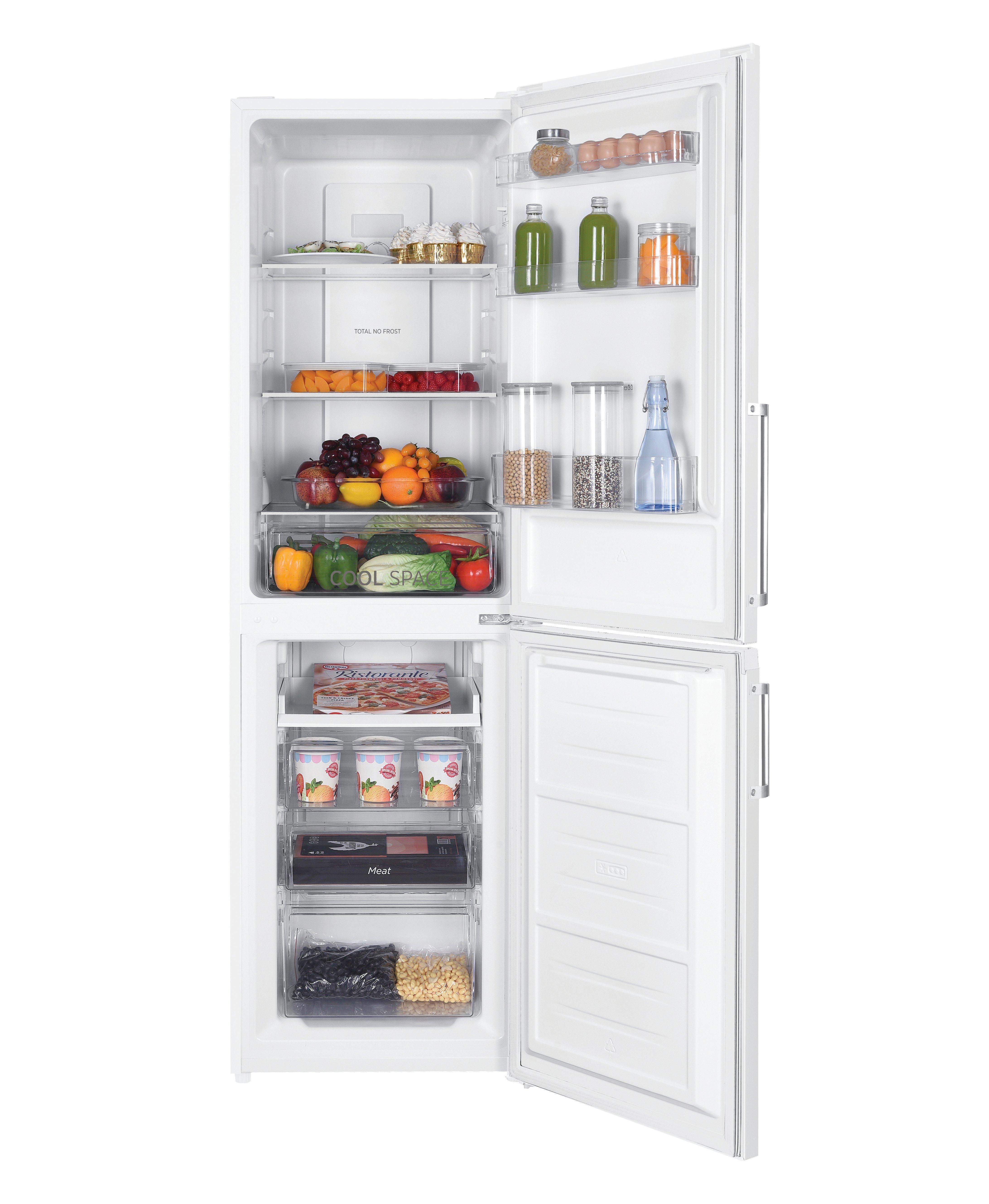 Hoover HOCH1T518EWHK 54cm 50/50 Frost Free Fridge Freezer - White thumbnail image