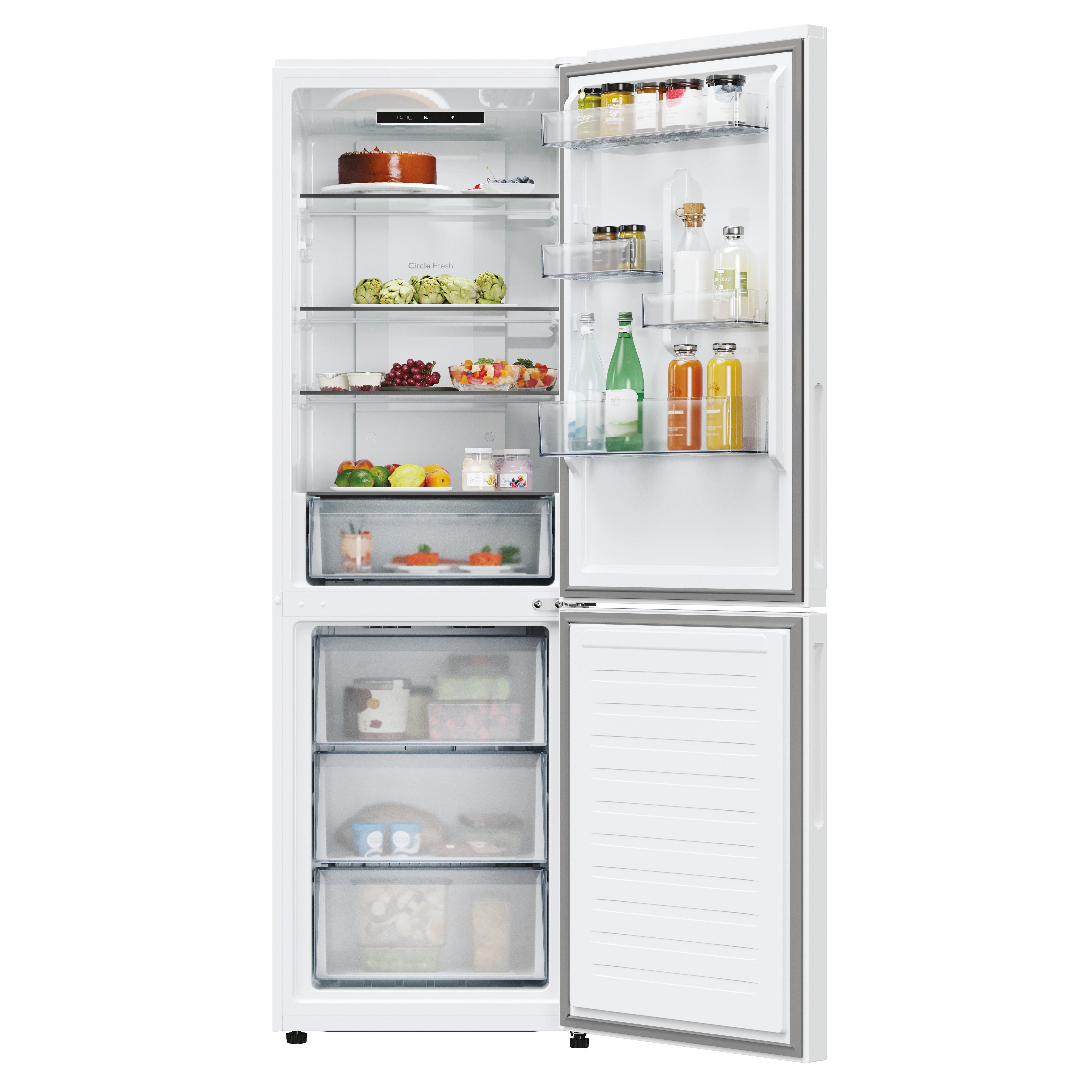 Hoover HONCQ2T618EWKR 59.5cm 60/40 Frost Free Fridge Freezer - White thumbnail image
