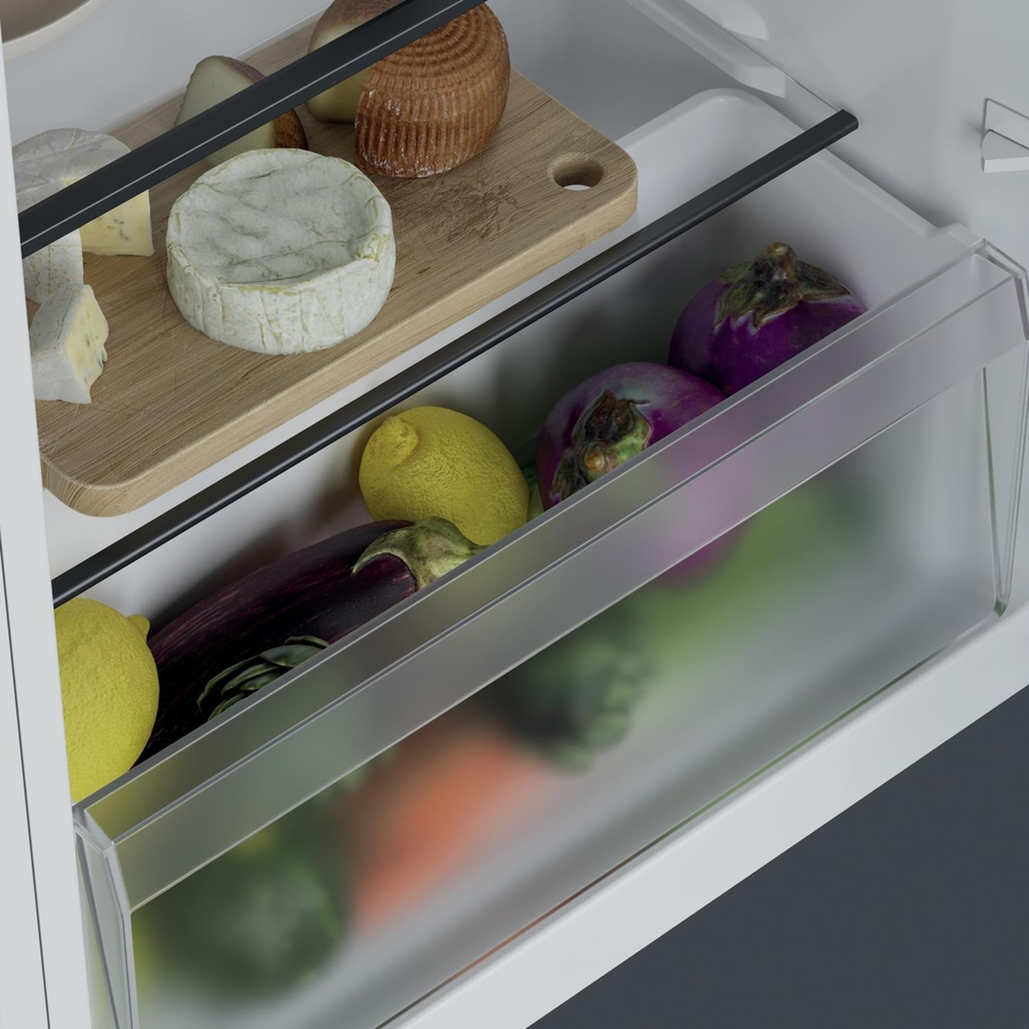 Hoover HONLQ2S58EWHK 54.5cm Undercounter Larder Fridge - White thumbnail image