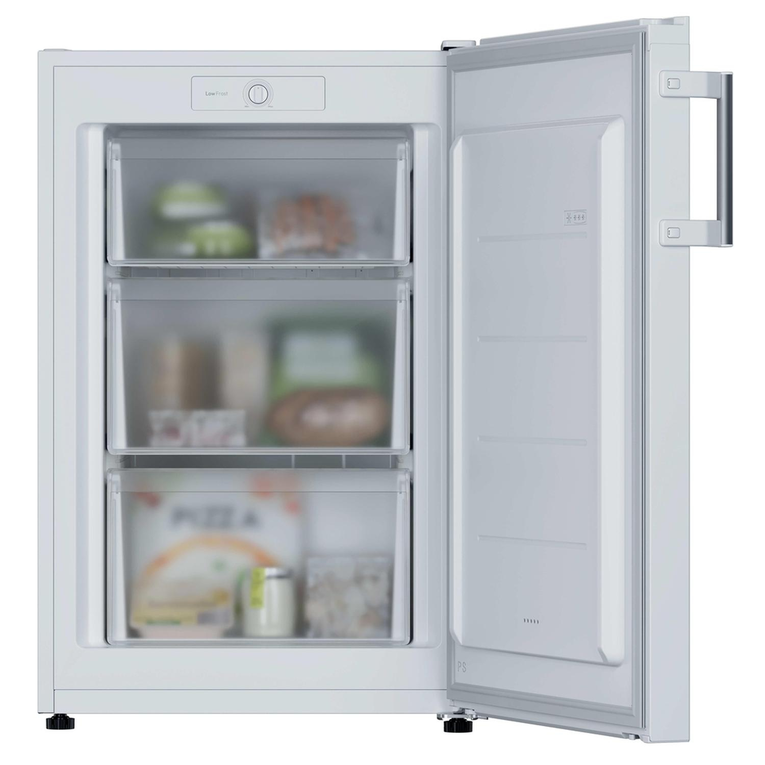 Hoover HONUQ2L58EWHK 54.5cm Low Frost Undercounter Freezer - White thumbnail image