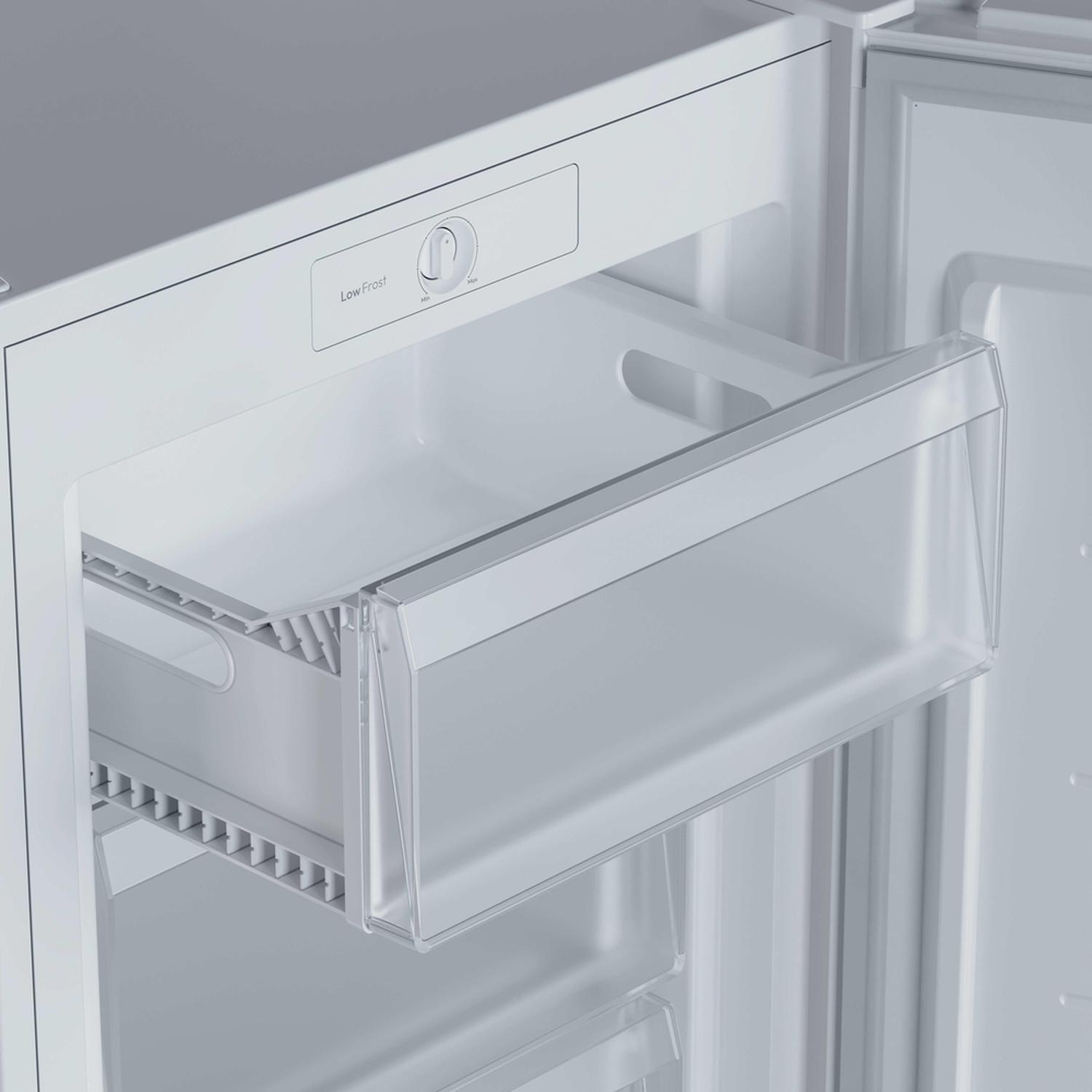 Hoover HONUQ2L58EWHK 54.5cm Low Frost Undercounter Freezer - White thumbnail image