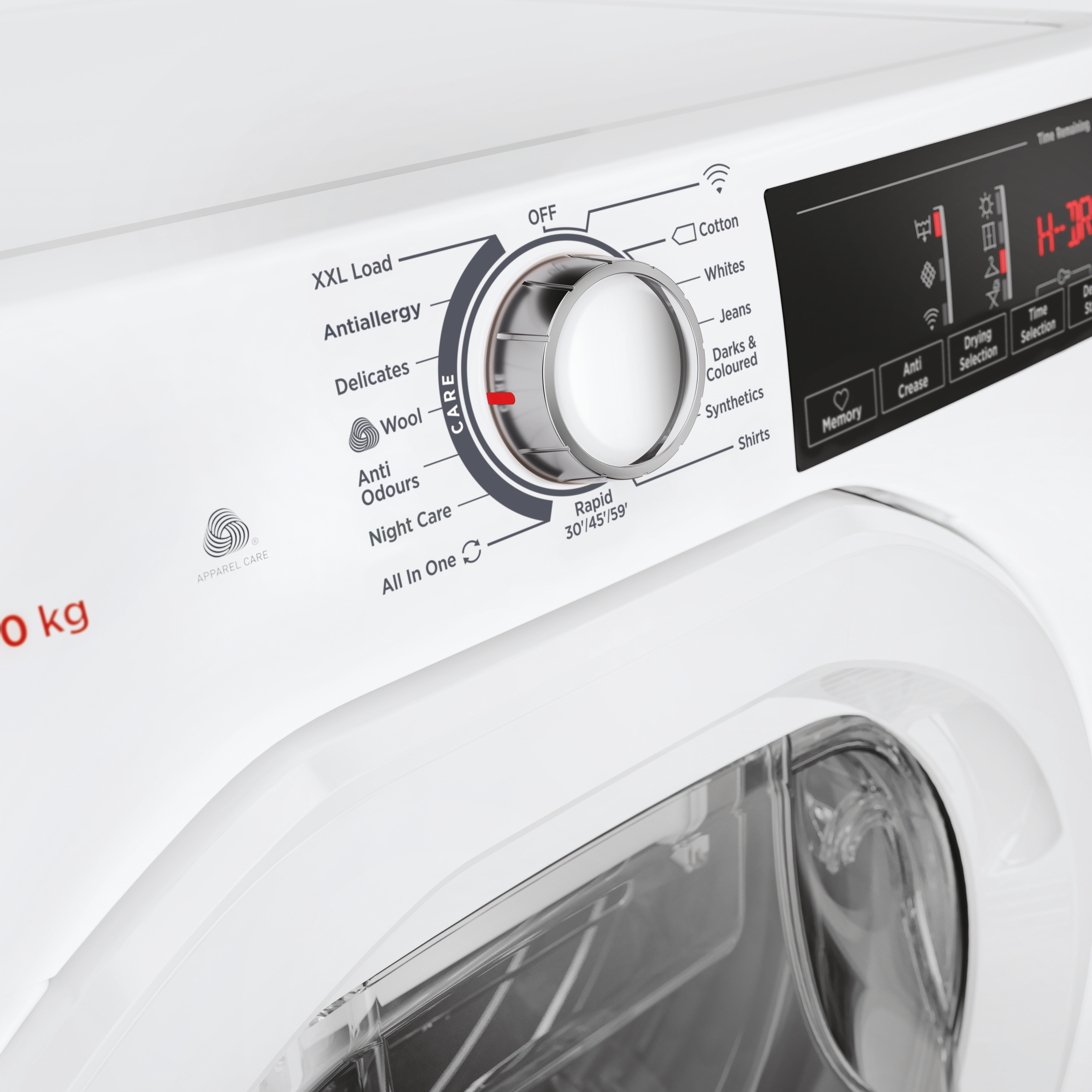 Hoover HRE C10TE-80 10kg Condenser Tumble Dryer - White thumbnail image