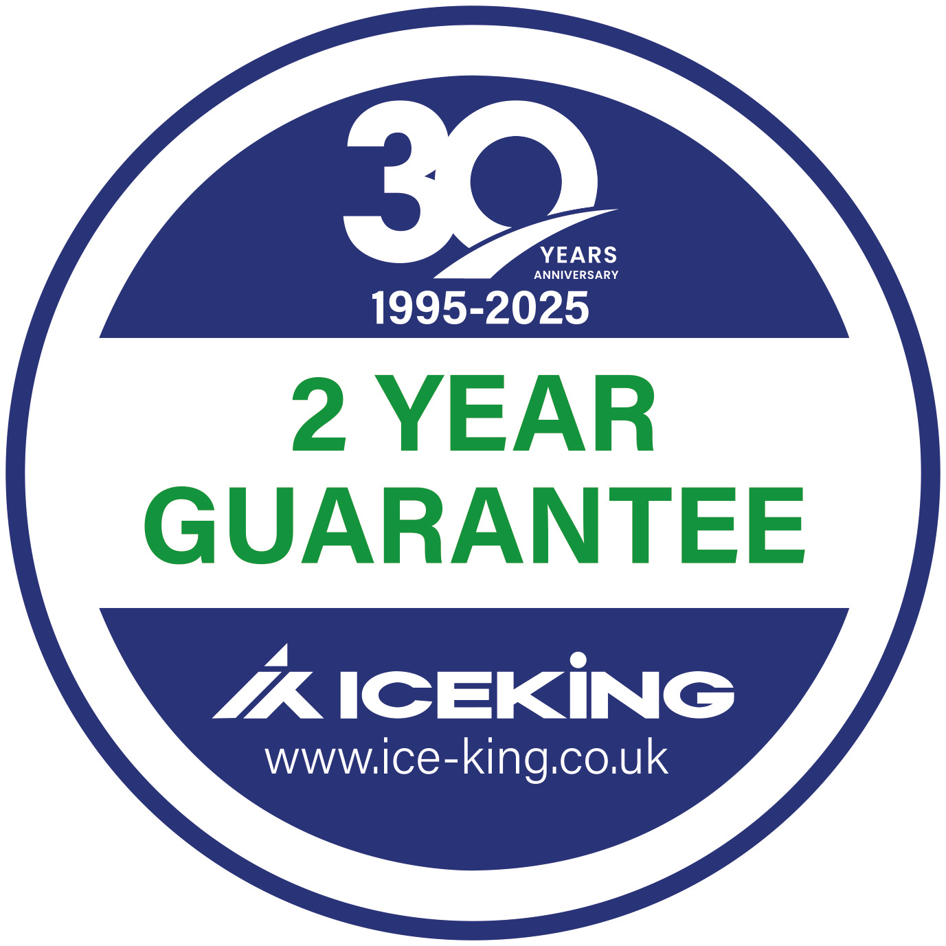 IceKing RL111EW 48cm Under Counter Larder Fridge - White thumbnail image