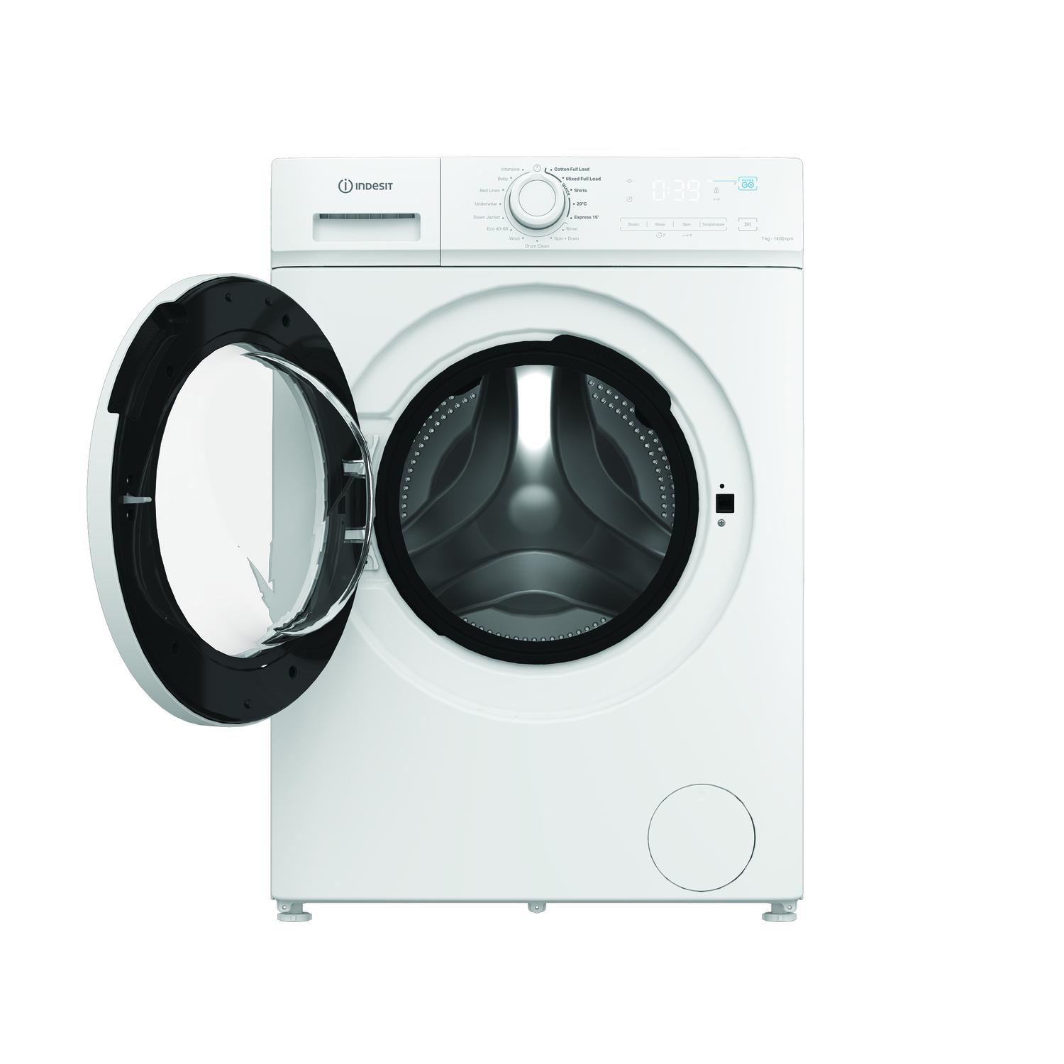 Indesit IMA764MYTIMEUK 7kg 1400 Spin Washing Machine - White thumbnail image