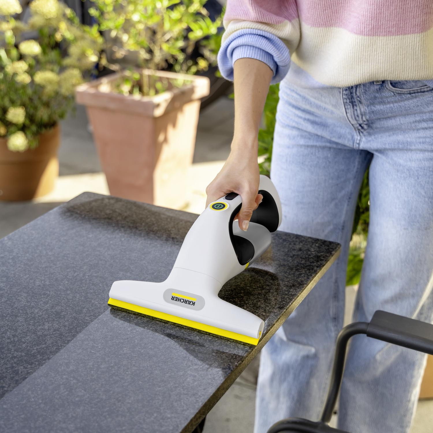 Karcher WV1 Compact Window Vac - White thumbnail image