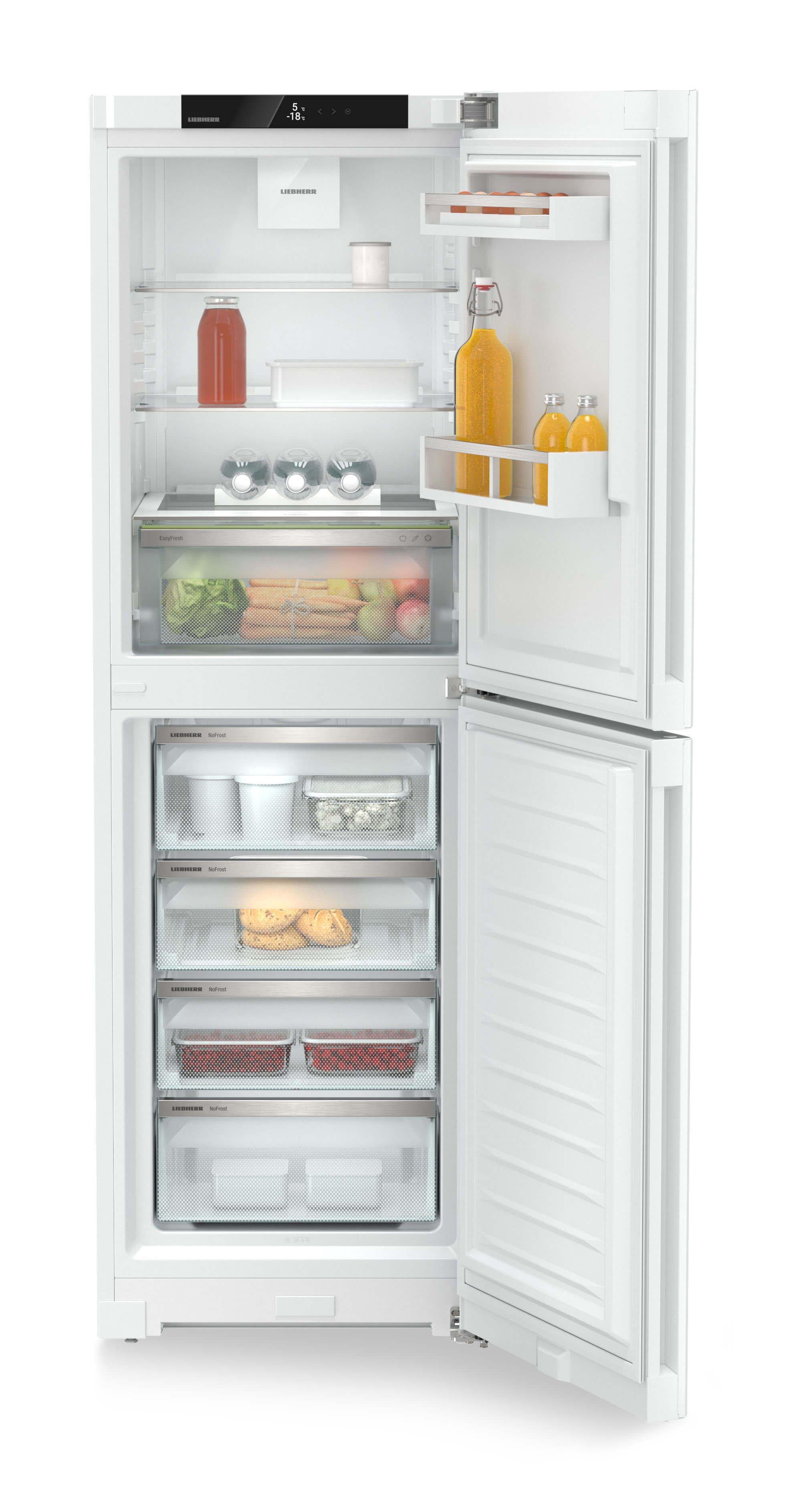 60cm Frost Free Fridge Freezer - White thumbnail image