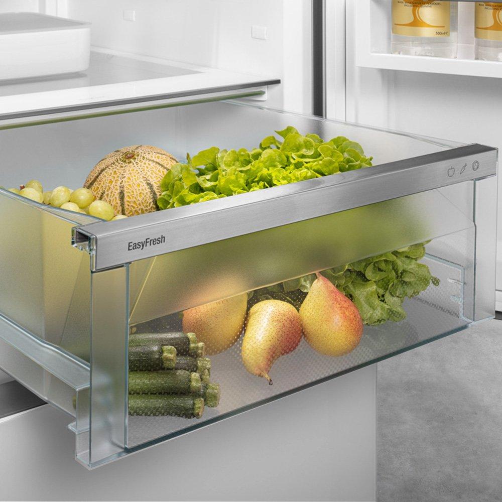 Liebherr CNSDC5203 60cm 60/40 Frost Free Fridge Freezer with EasyFresh - Silver thumbnail image