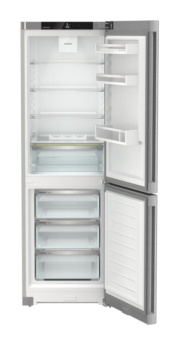 Liebherr CNSDC5203 60cm 60/40 Frost Free Fridge Freezer with EasyFresh - Silver thumbnail image