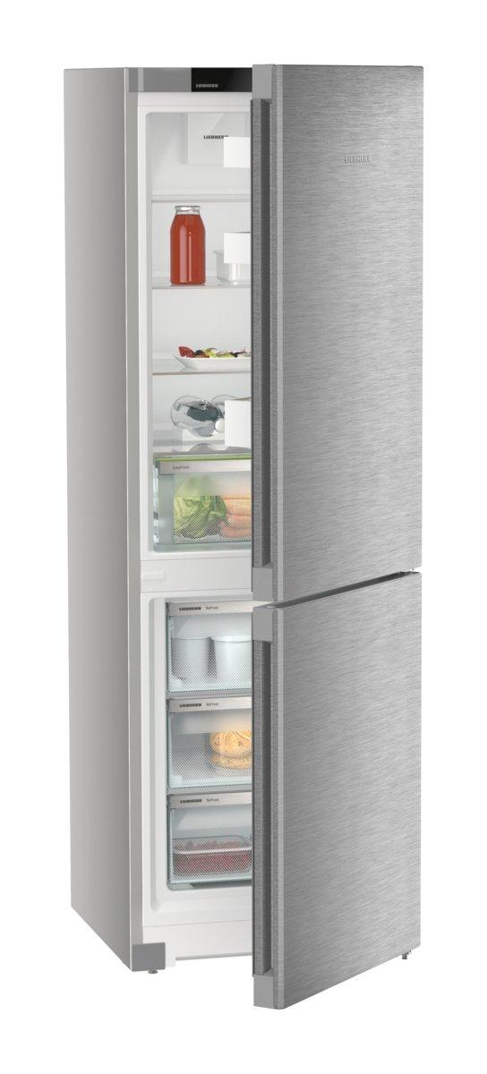 Liebherr CNSDC5203 60cm 60/40 Frost Free Fridge Freezer with EasyFresh - Silver thumbnail image