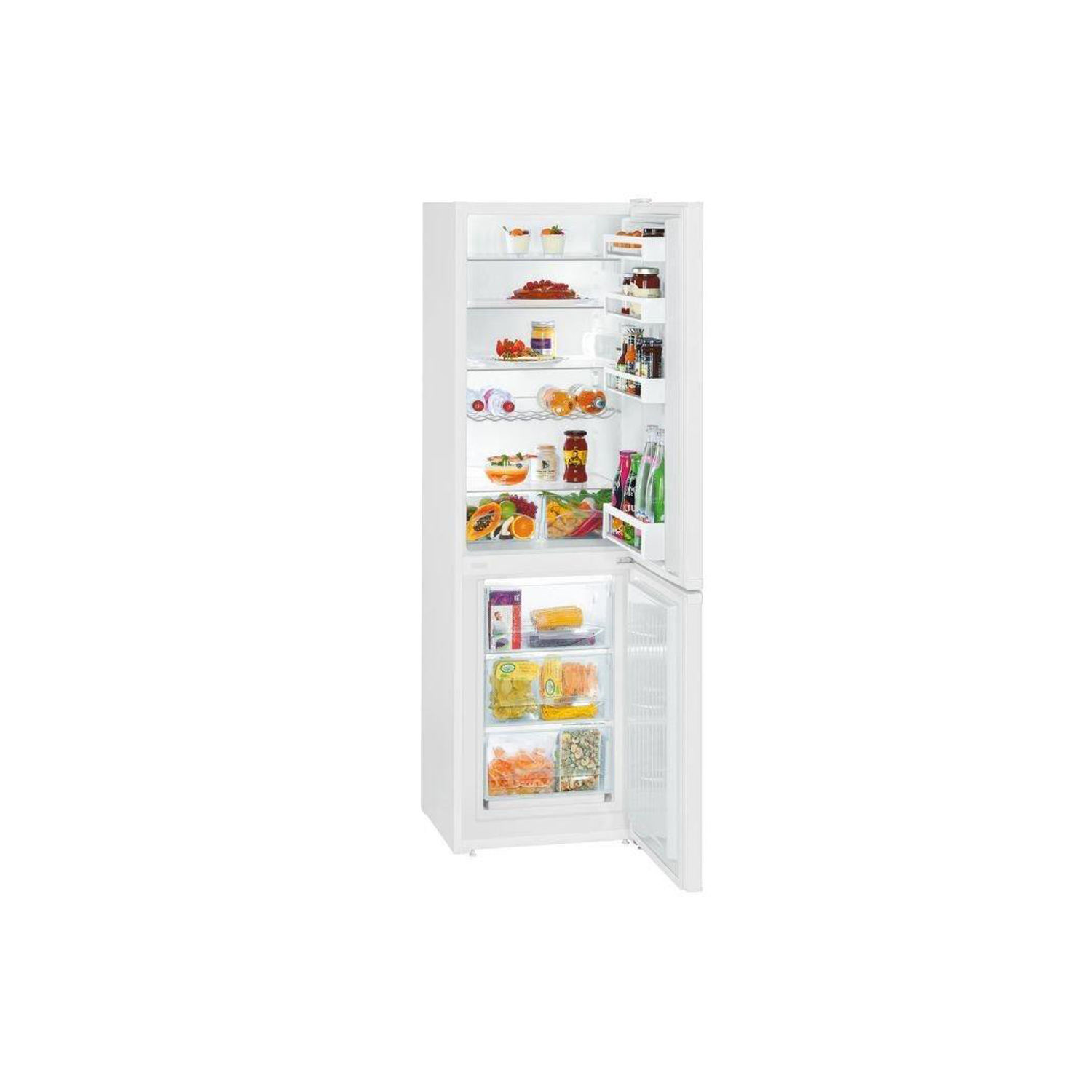 Liebherr CUE3331 55cm 60/40 SmartFrost Fridge Freezer - White thumbnail image