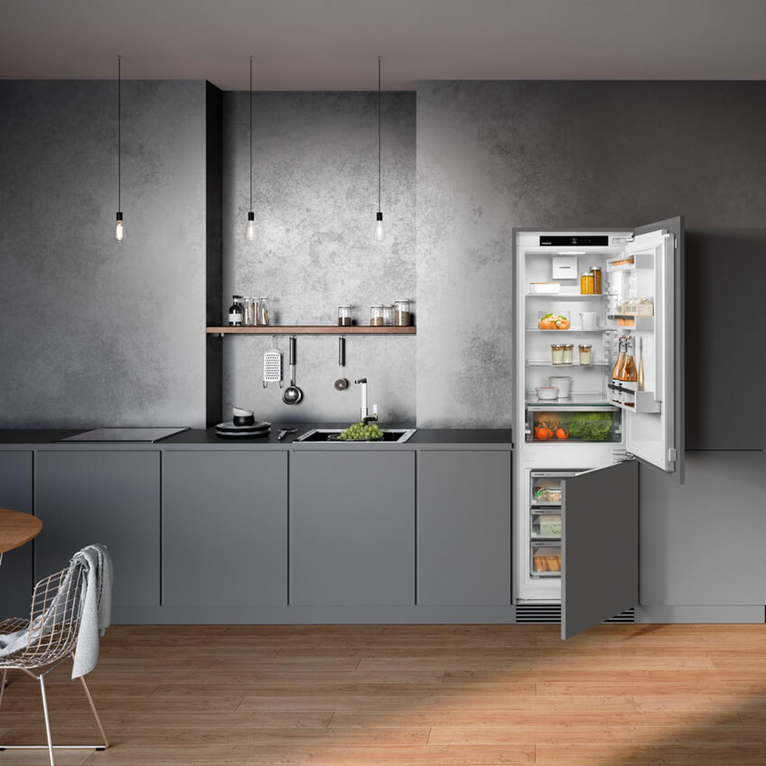 Liebherr IKGN51VE03 55.9cm 70/30 Integrated Frost Free Fridge Freezer - Fixed Hinge thumbnail image