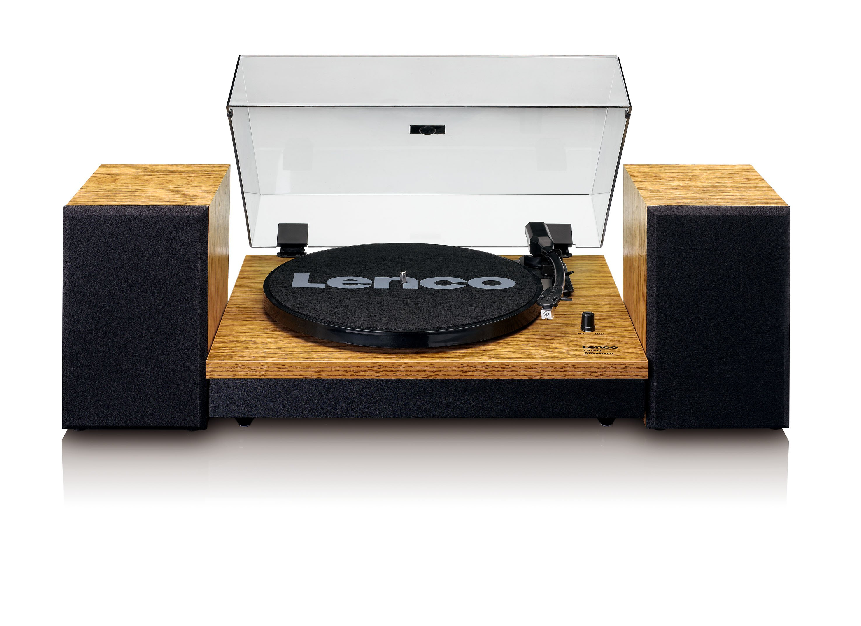 Lenco A003106 Lenco LS-300 Turntable & Hi Fi Speakers - Wood thumbnail image