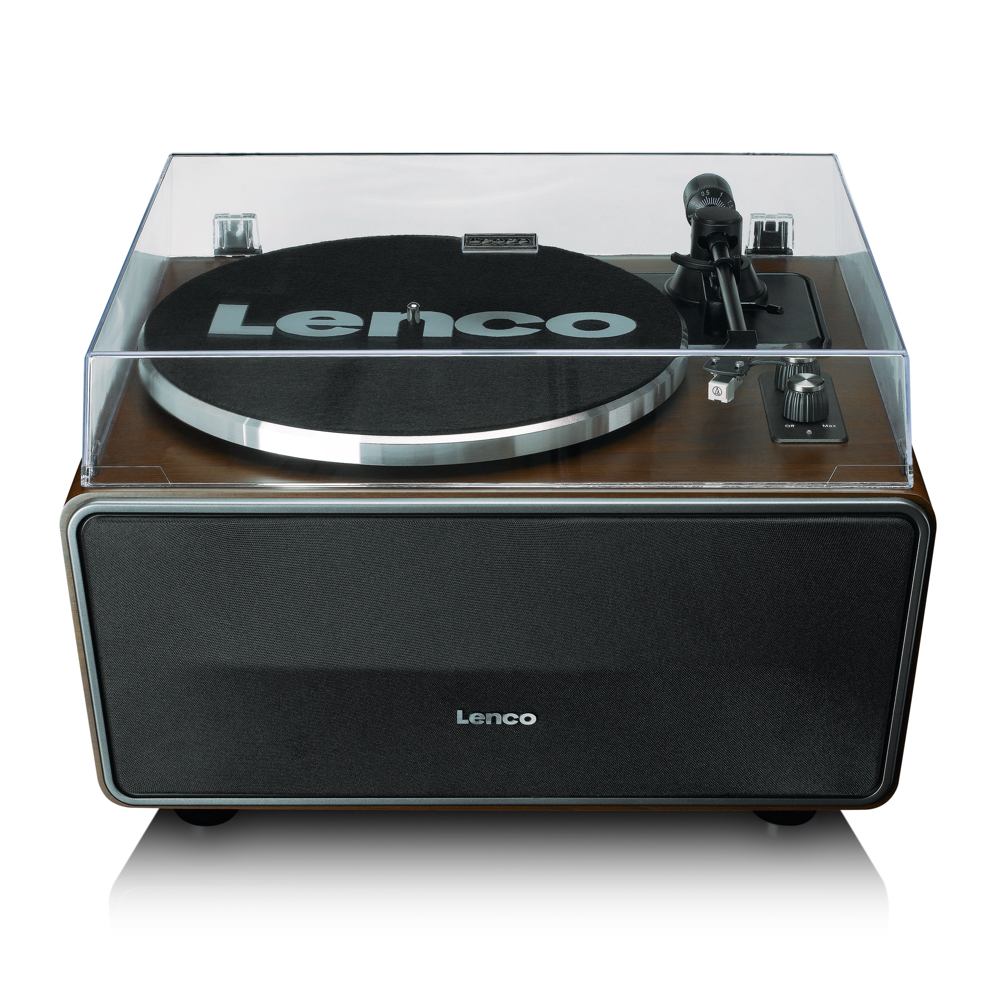Lenco A005464 Lenco LS-470WA Turntable with built-in speaker  - Dark Walnut thumbnail image