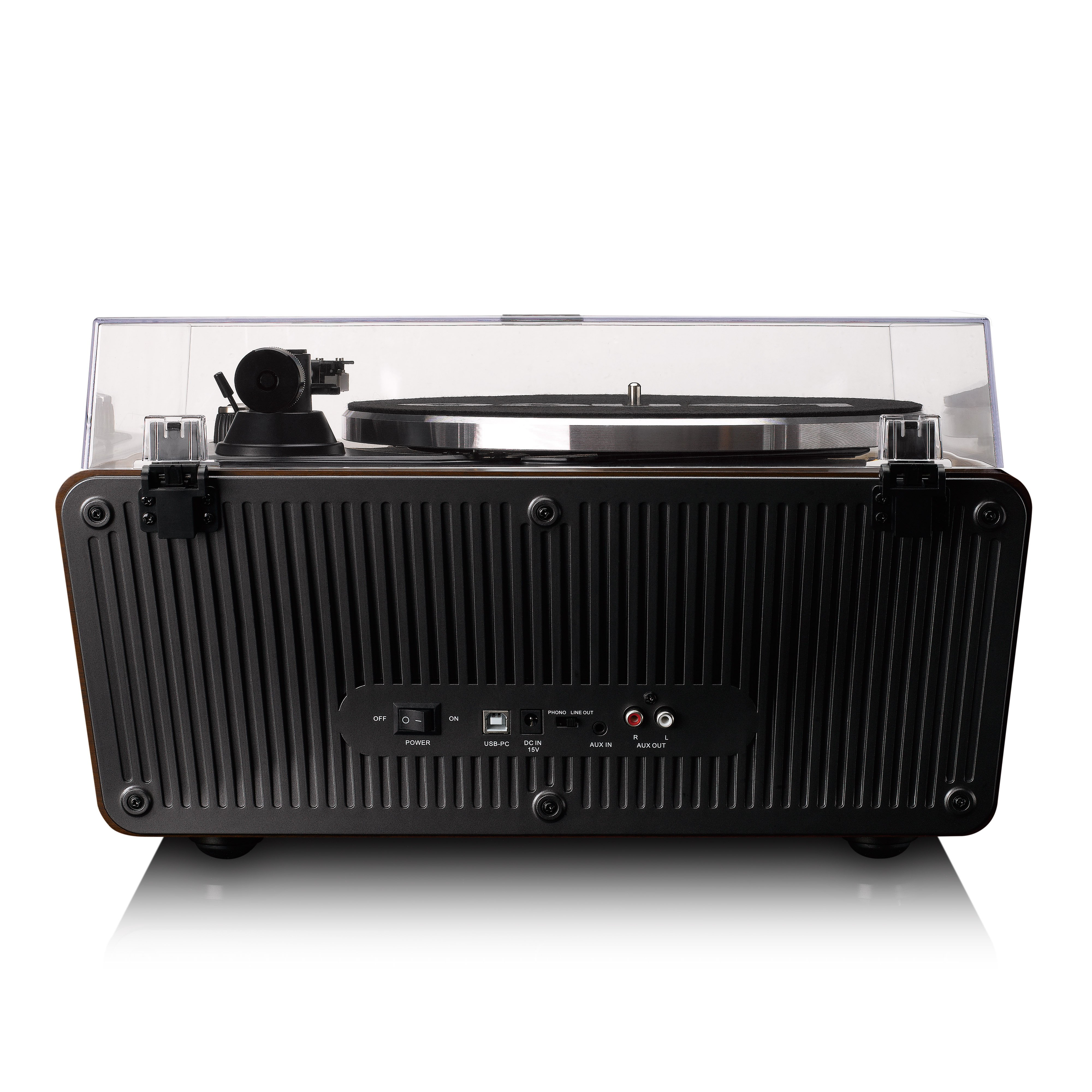 Lenco A005464 Lenco LS-470WA Turntable with built-in speaker  - Dark Walnut thumbnail image