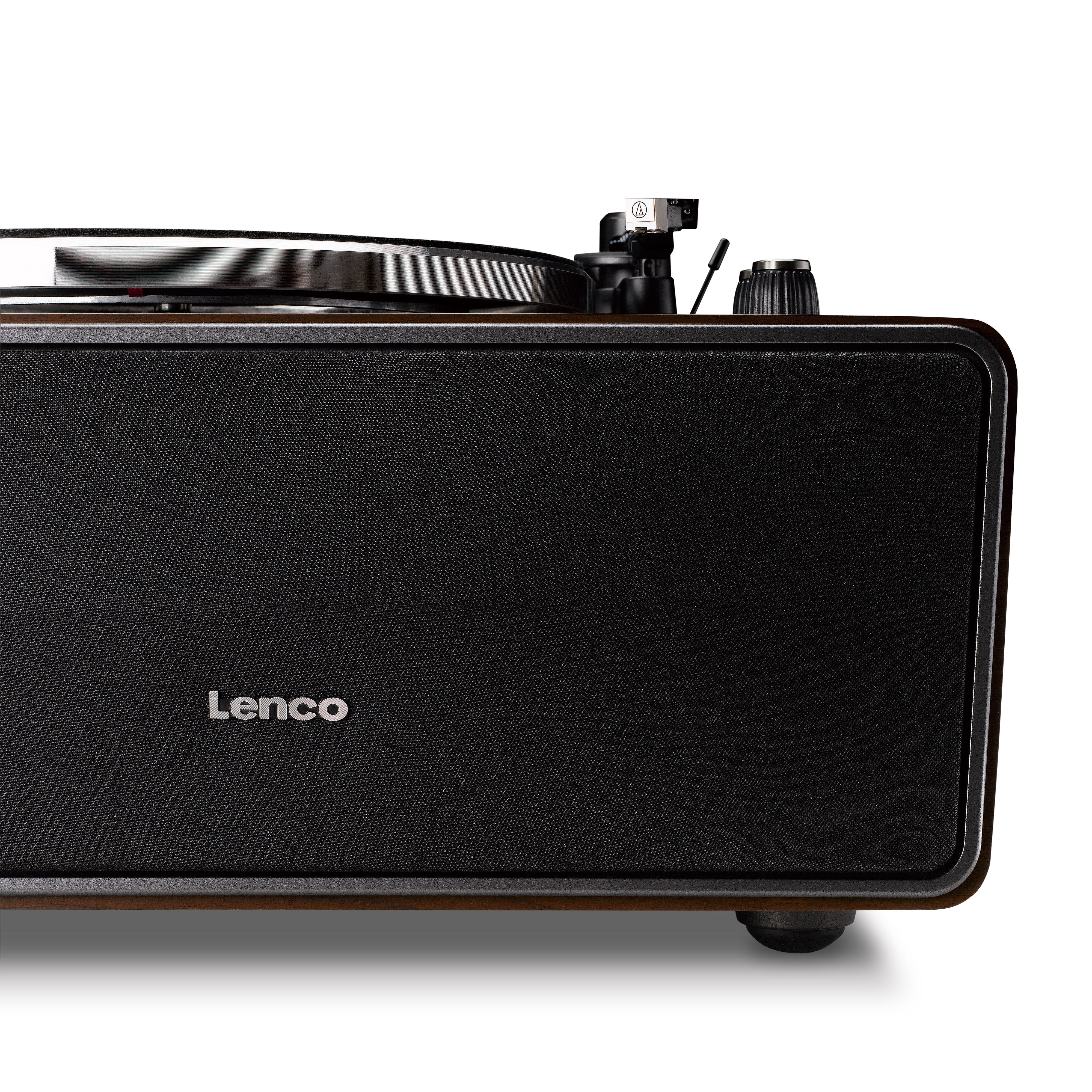Lenco A005464 Lenco LS-470WA Turntable with built-in speaker  - Dark Walnut thumbnail image