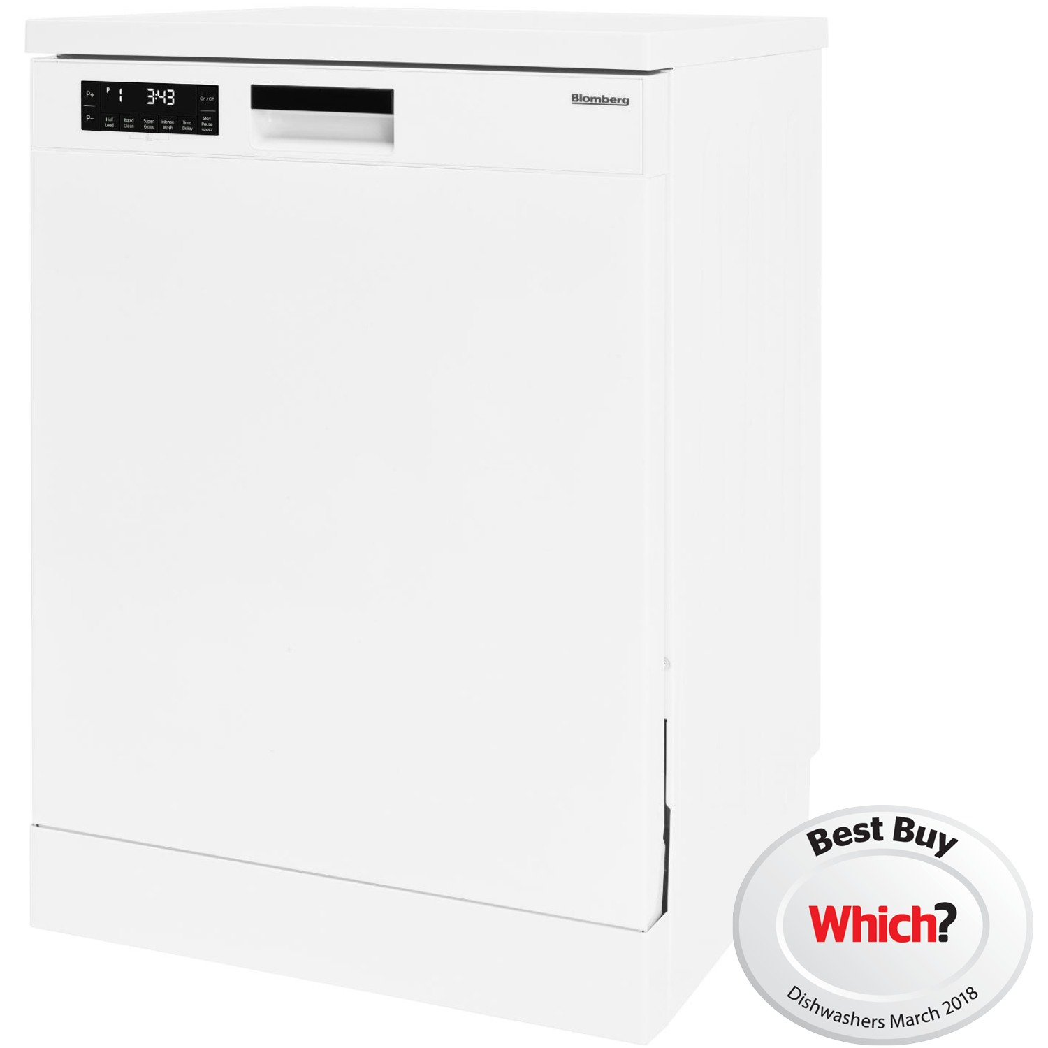 Blomberg LDF42240W Full Size Dishwasher - White - 14 Place Settings thumbnail image