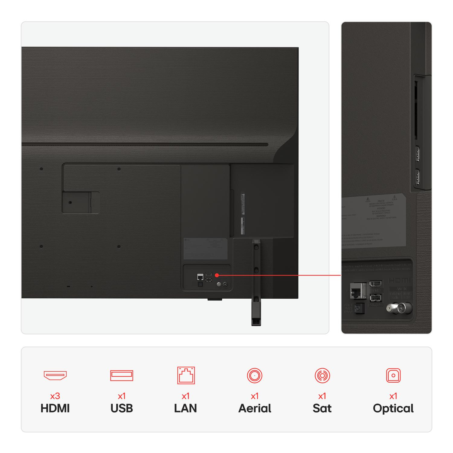 LG 43QNED84A6C.AEK 43" 4K Ultra HD QNED Smart TV thumbnail image