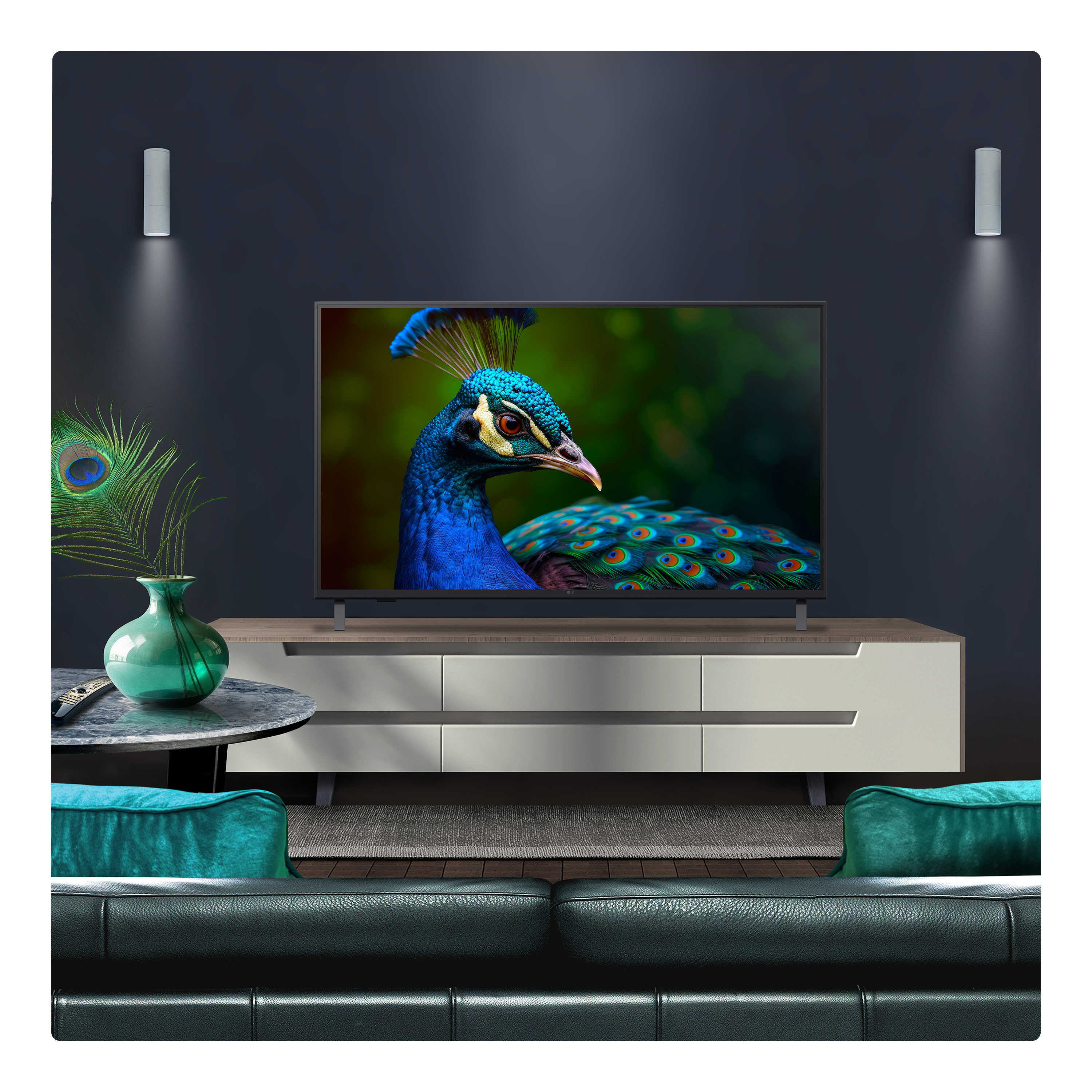 LG 43UA74006LB.AEK 43" 4K Ultra HD Smart TV thumbnail image