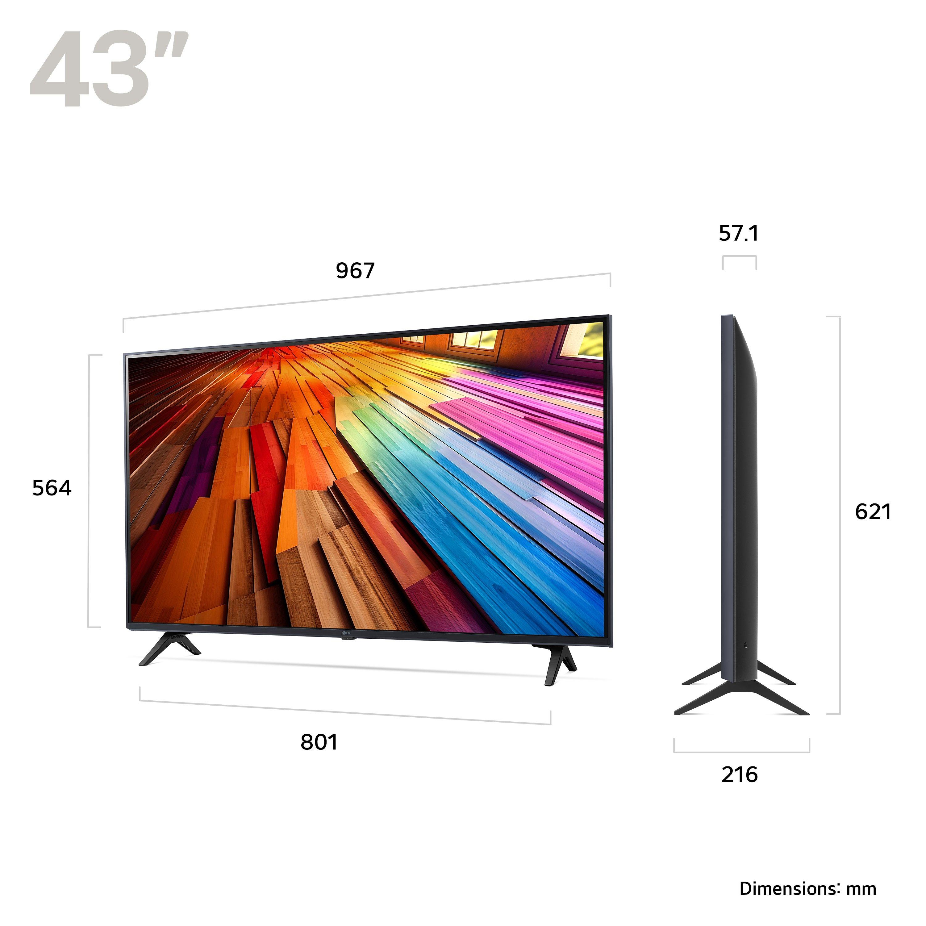 LG 43UT80006LA.AEK 43" 4K LED Smart TV thumbnail image