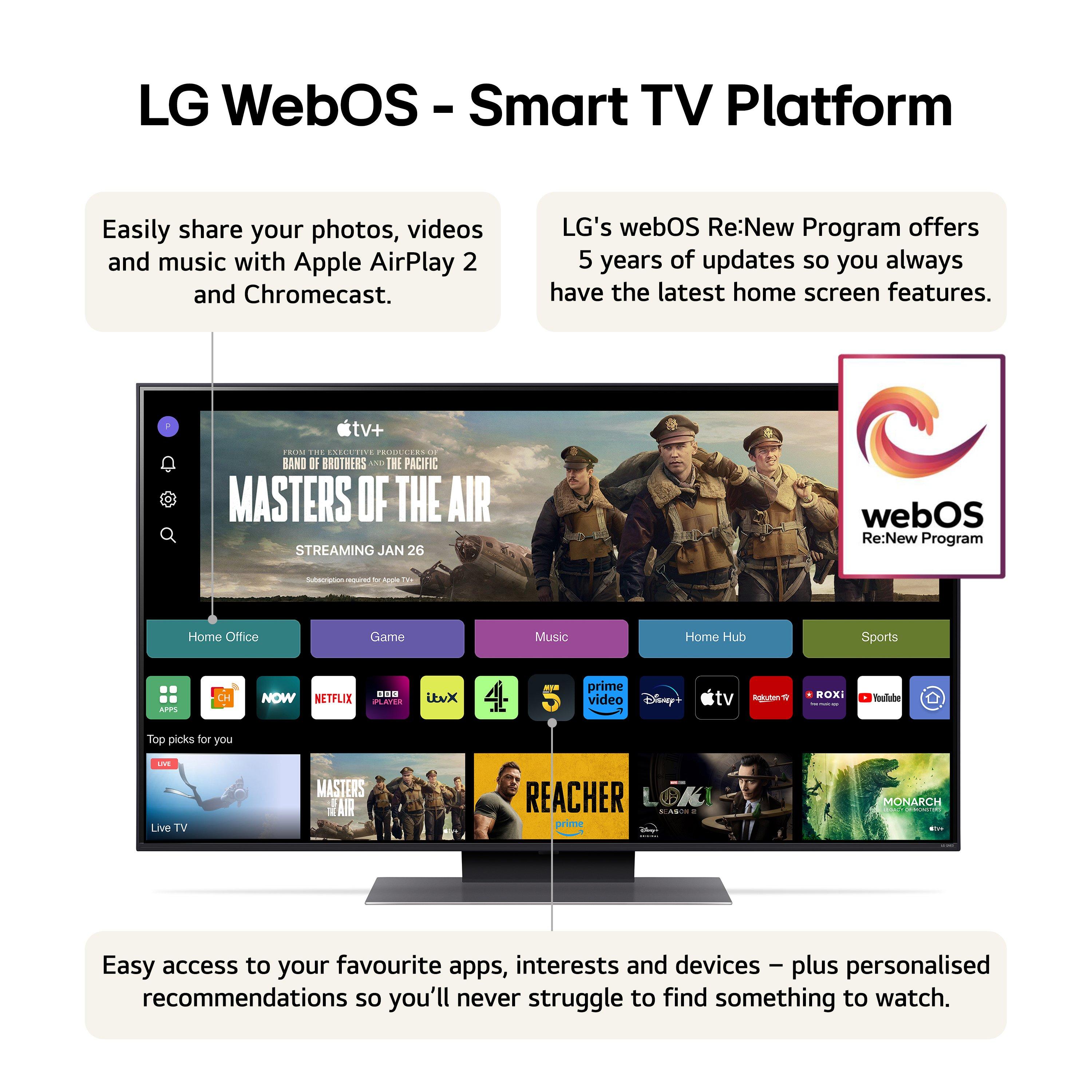 LG 55QNED87T6B.AEK 55" 4K Smart TV - Essence Graphite thumbnail image