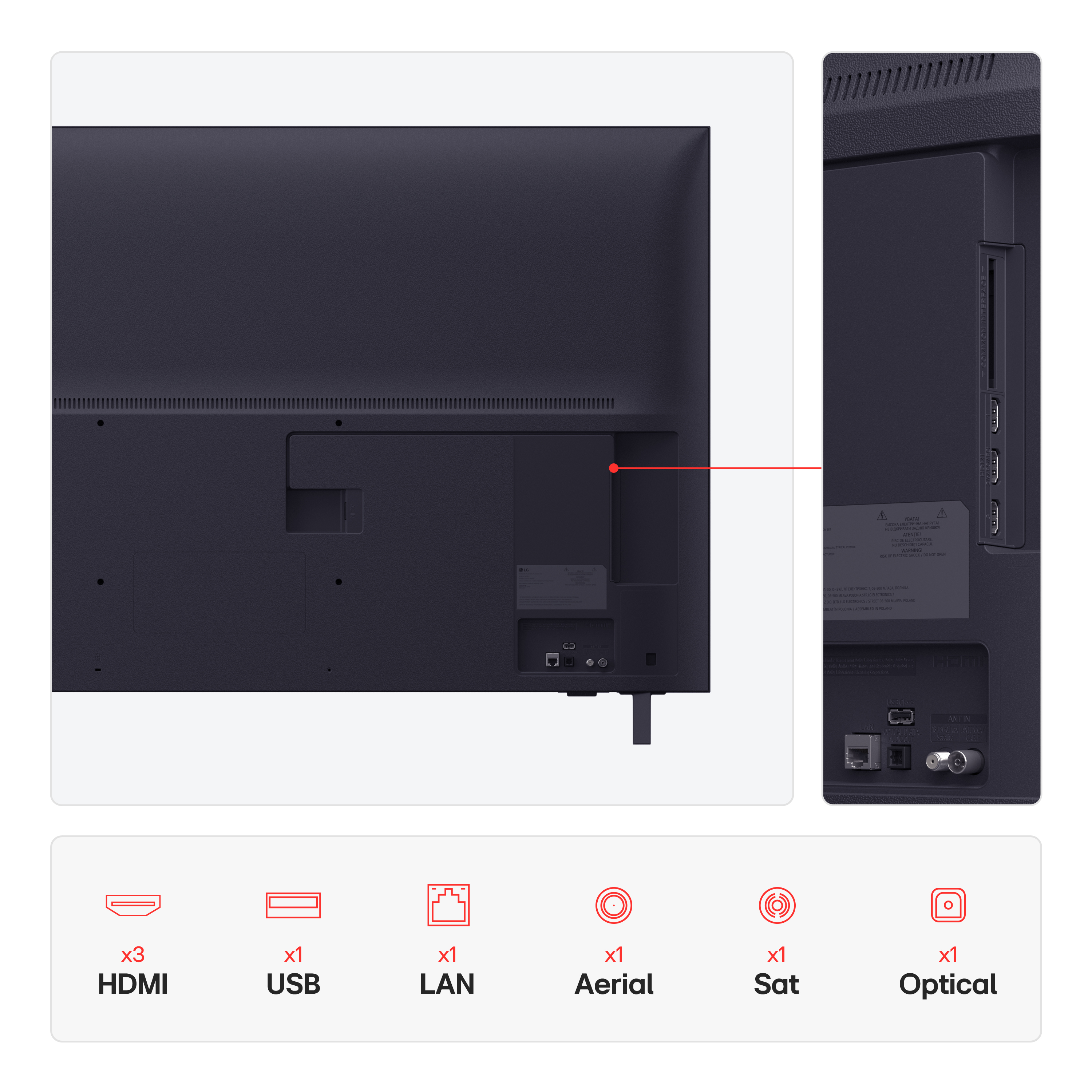 LG 55UA74006LB.AEK 55" 4K Ultra HD Smart TV thumbnail image