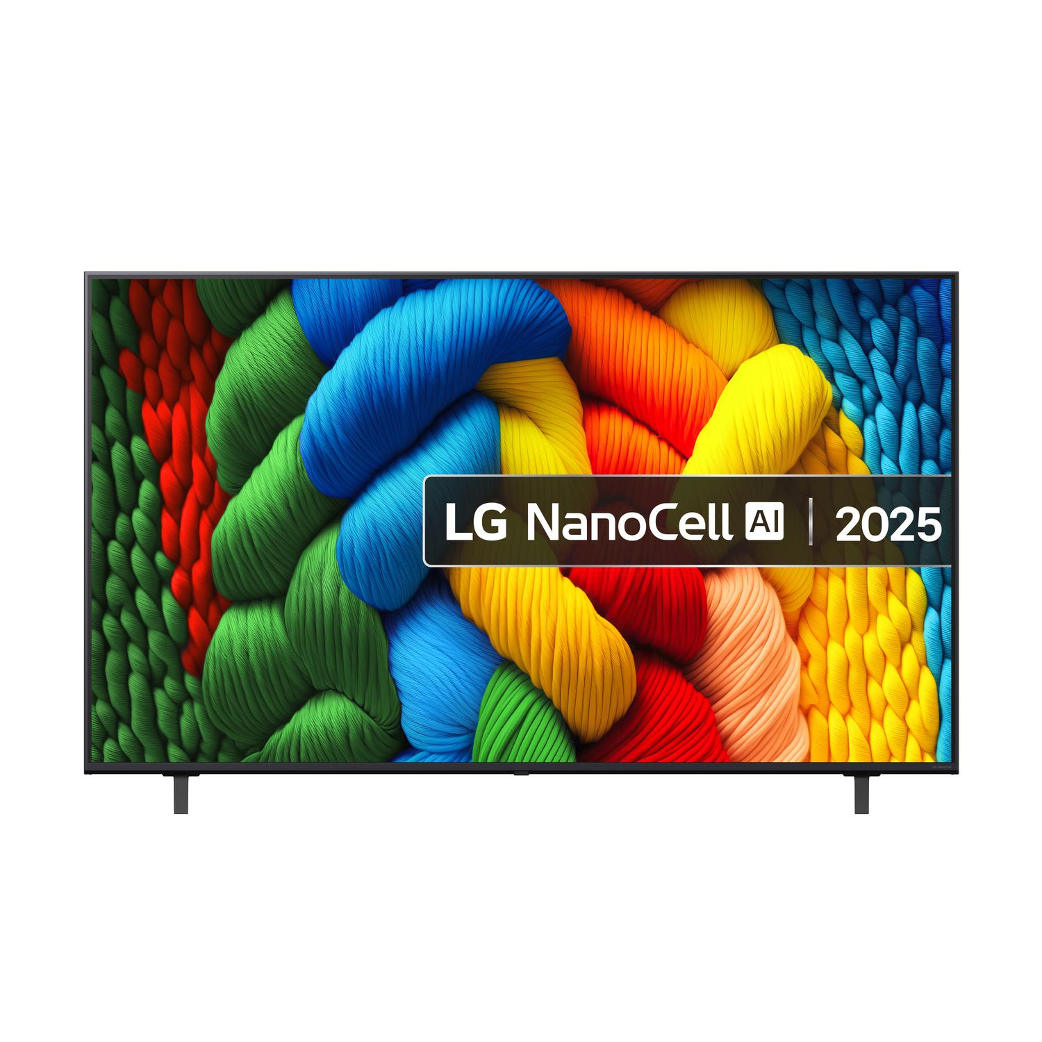 LG 65NANO80A6B.AEK 65" 4K Ultra HD Nanocell Smart TV thumbnail image