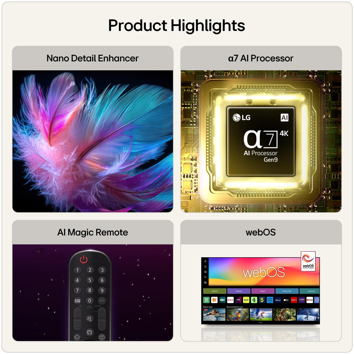 LG 65NU900B6LA.AEK 65" 4K UHD NANO AI Smart TV thumbnail image