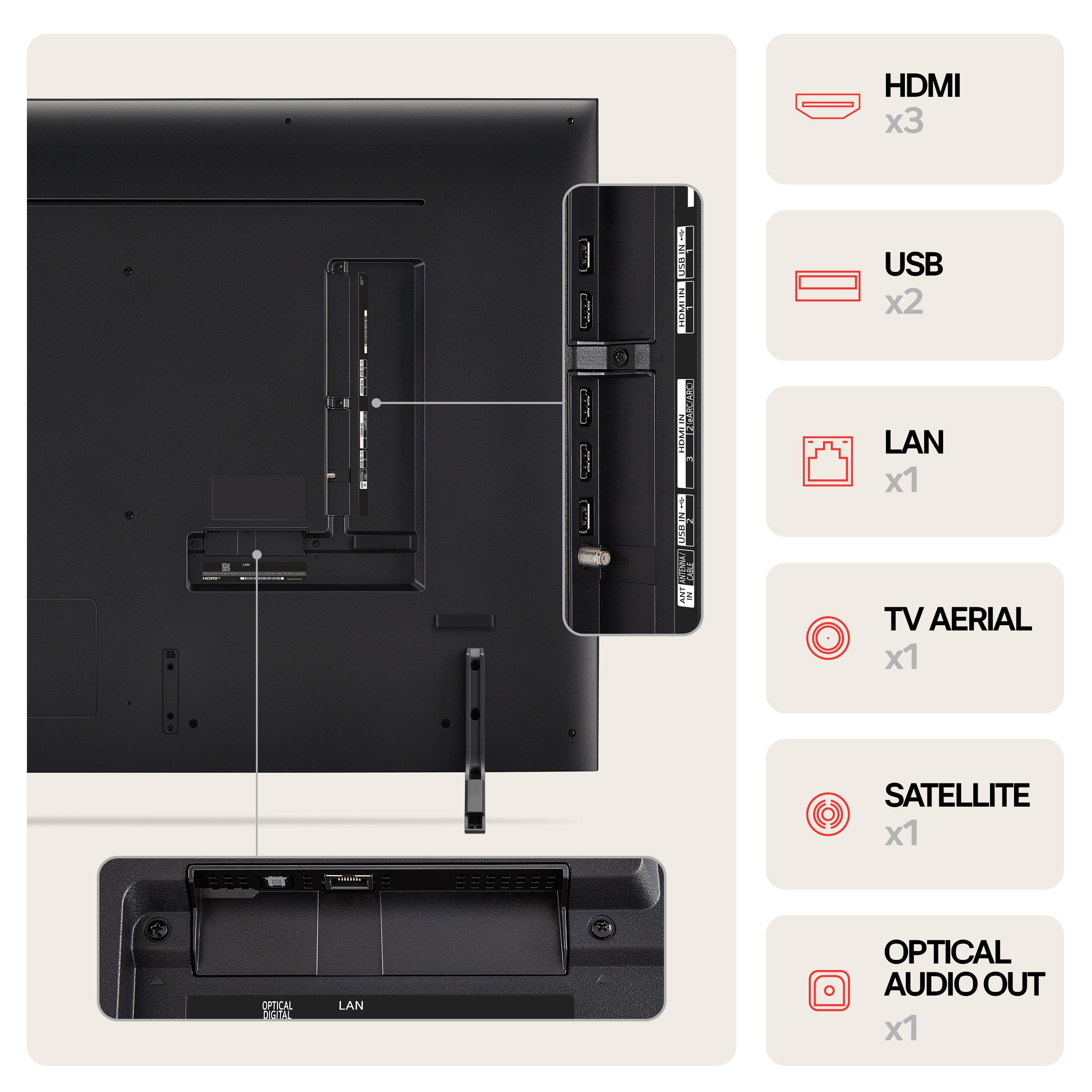 LG 65QNED80T6A.AEK 65" 4K Smart TV - Ashed Blue thumbnail image