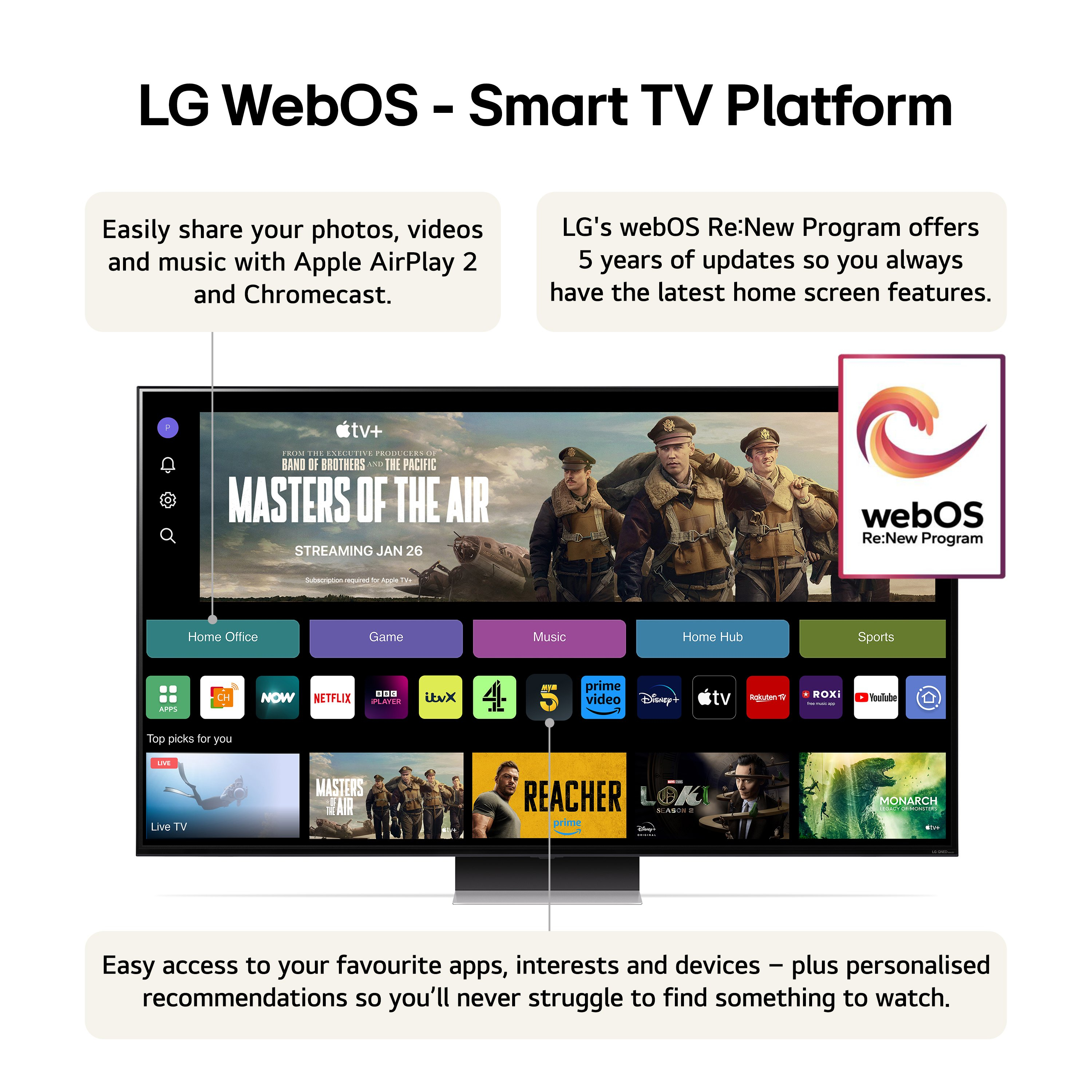 LG 65QNED91T6A.AEK 65" 4K Mini LED Smart TV thumbnail image