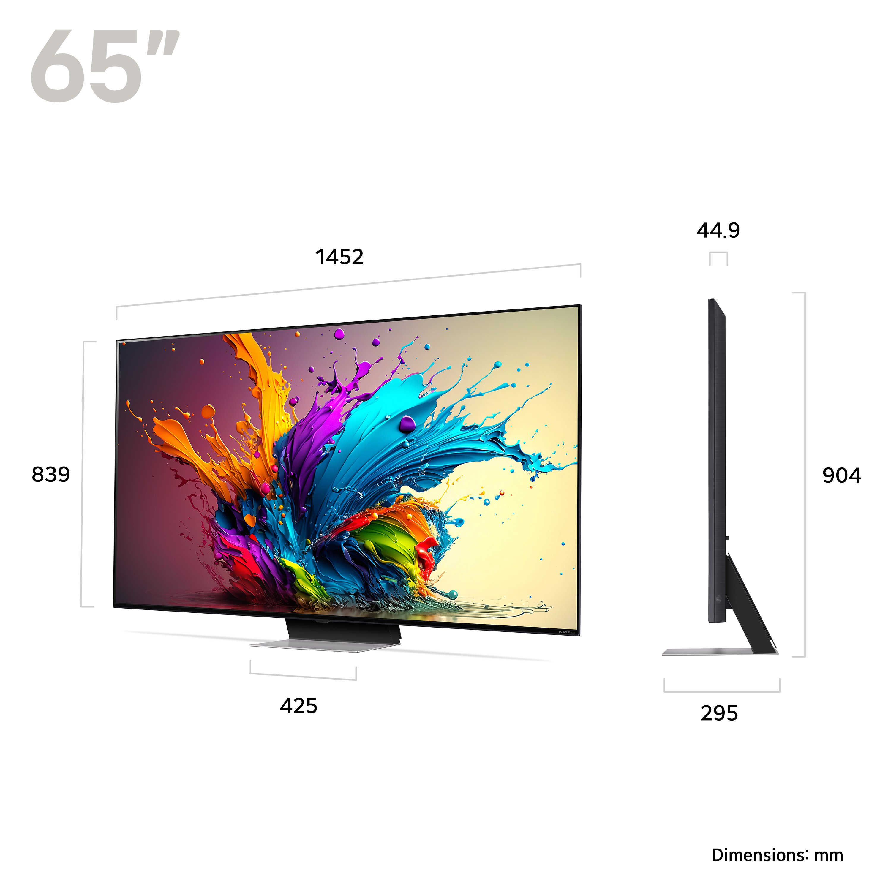 LG 65QNED91T6A.AEK 65" 4K Mini LED Smart TV thumbnail image