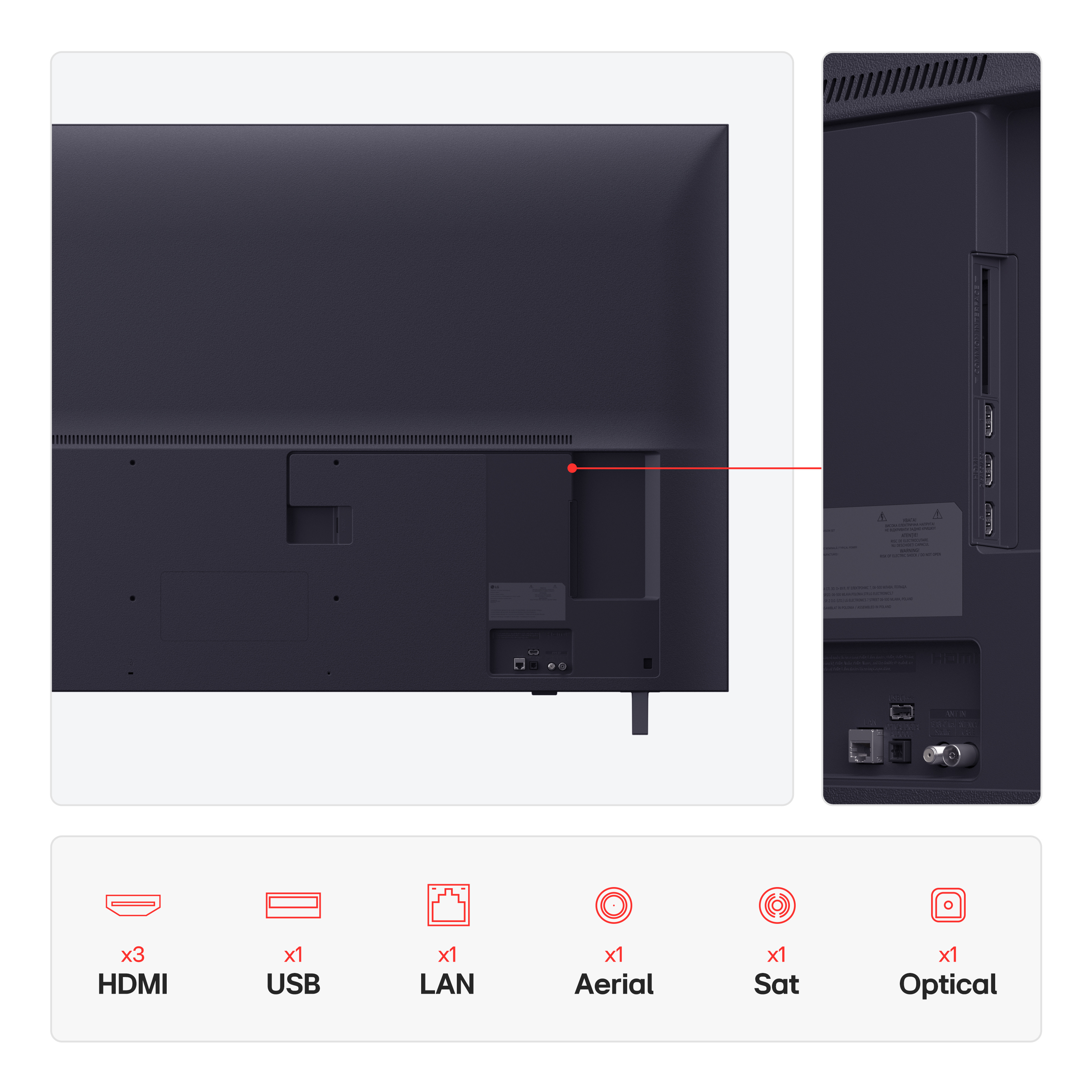 LG 65UA74006LB.AEK 65" 4K Ultra HD Smart TV thumbnail image