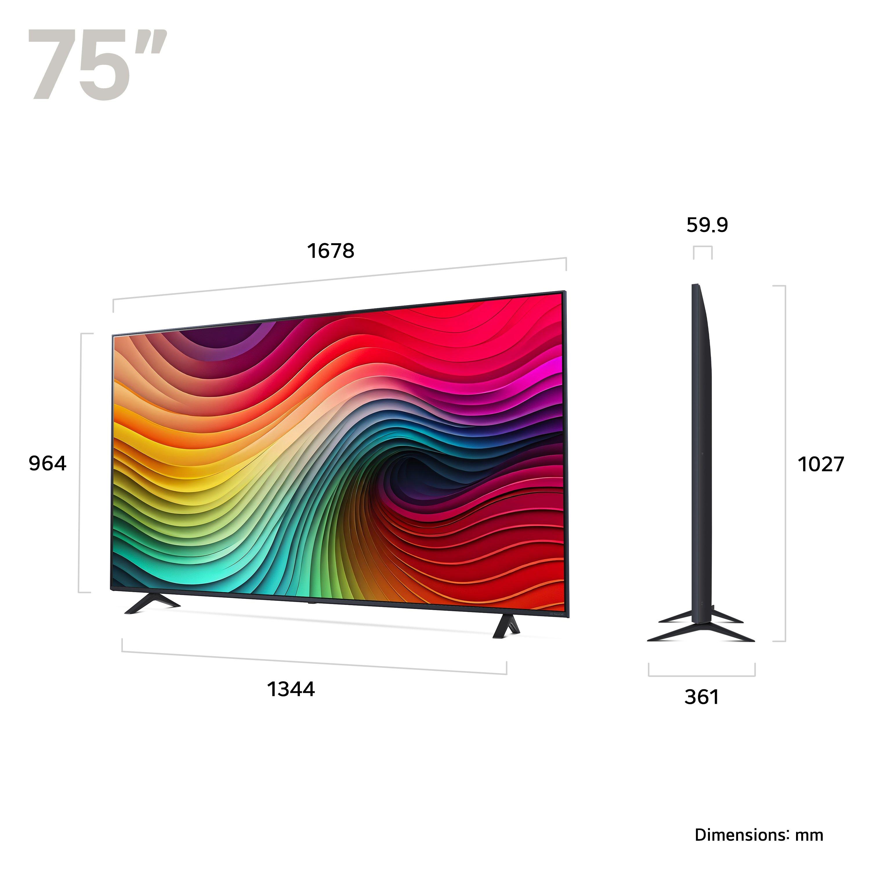 LG 75NANO81T6A.AEK 75" 4K NanoCell Smart TV thumbnail image