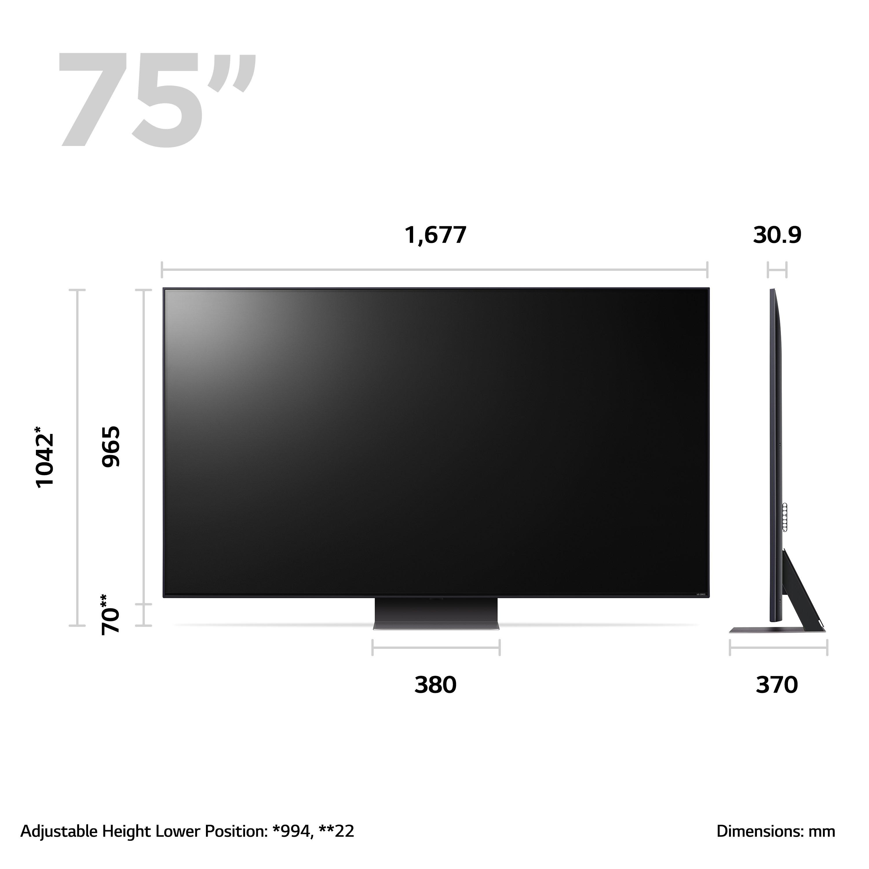 LG 75QNED816RE_AEK 75" 4K Smart QNED TV thumbnail image