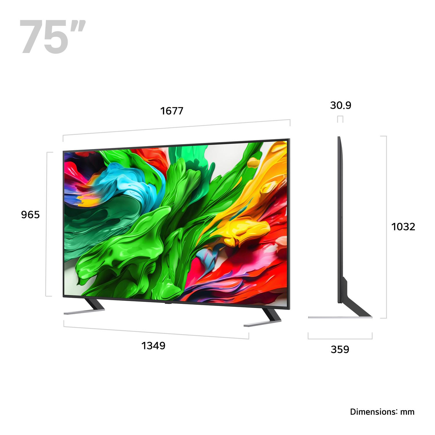 LG 75QNED85A6C.AEK 75" 4K QNED evo Smart TV thumbnail image