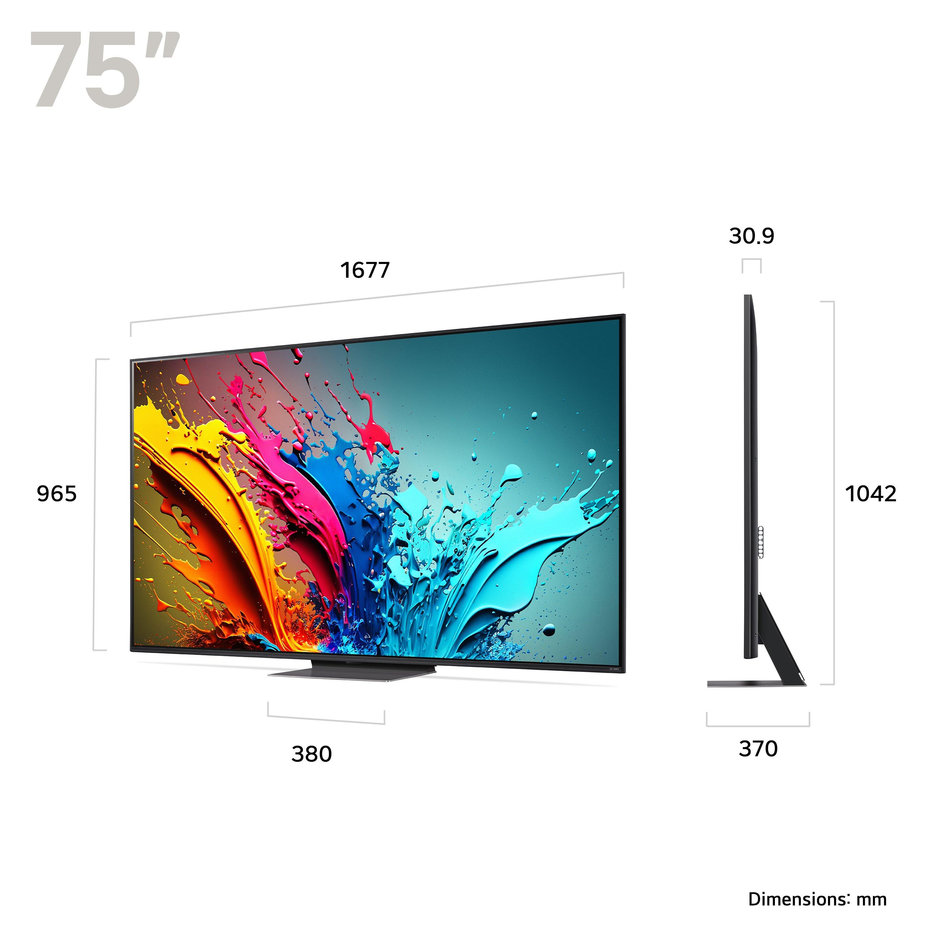LG 75QNED87T6A.AEK 75" 4K QNED Smart TV thumbnail image
