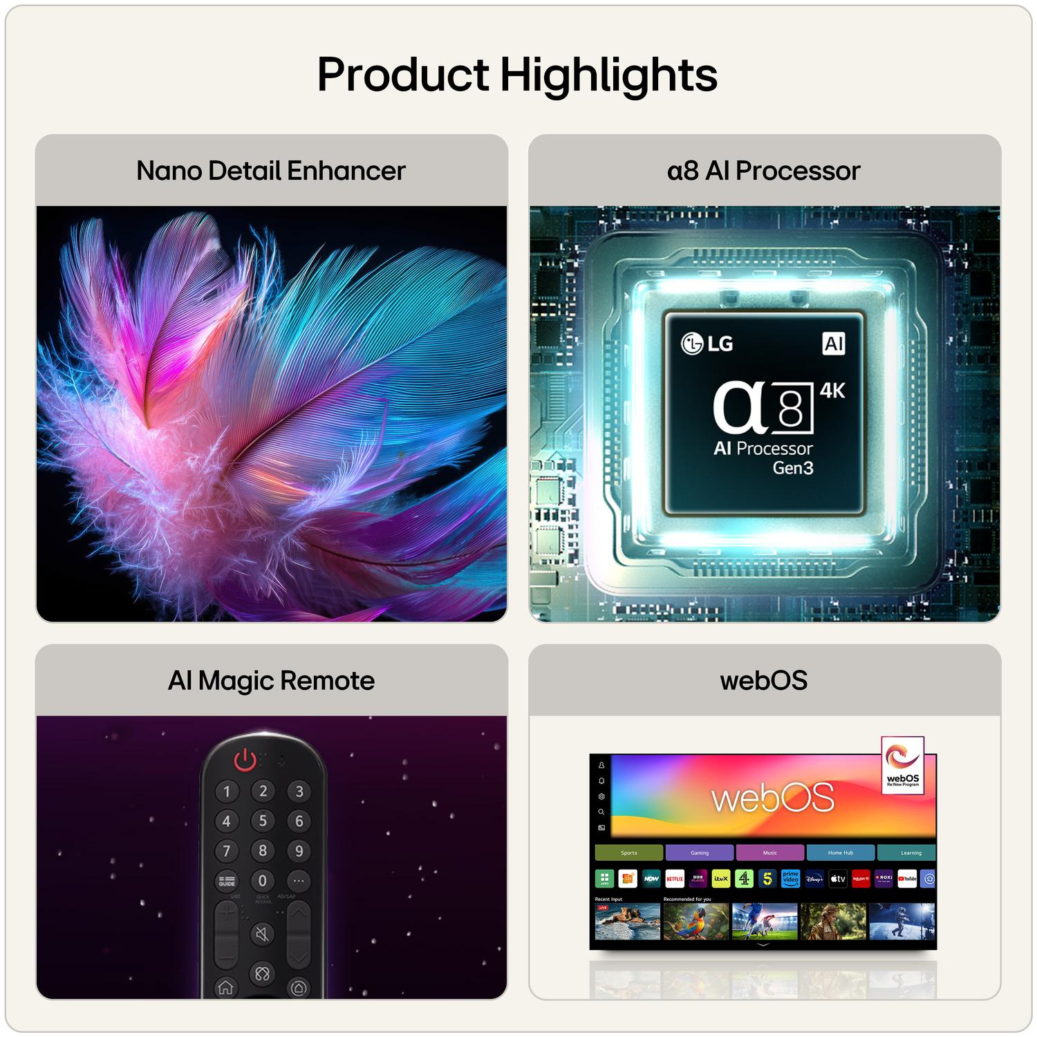 LG 98NU900B6LB.AEKQ 98" 4K QNED AI Smart TV thumbnail image
