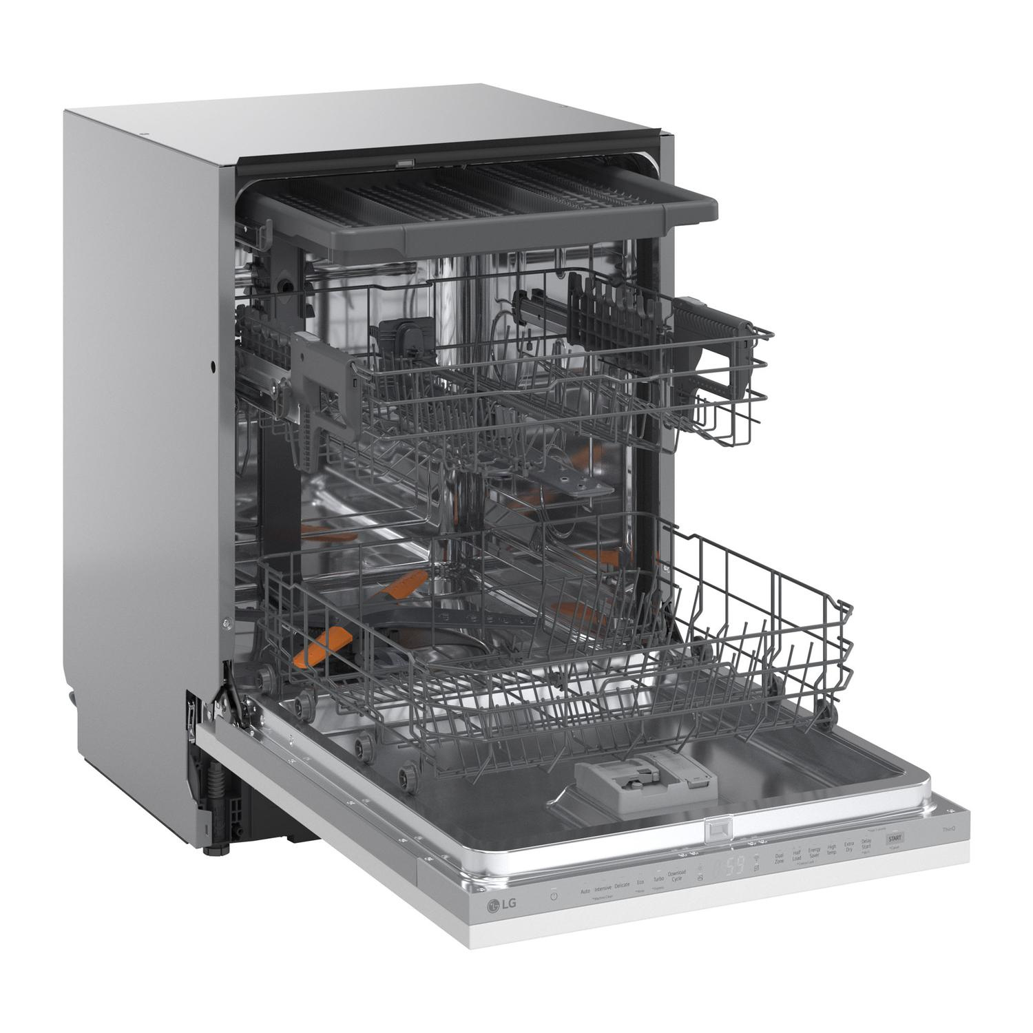 LG Series 5 QuadWash DB273TX 14 PS WiFi Connected Integrated Full Size Dishwasher thumbnail image
