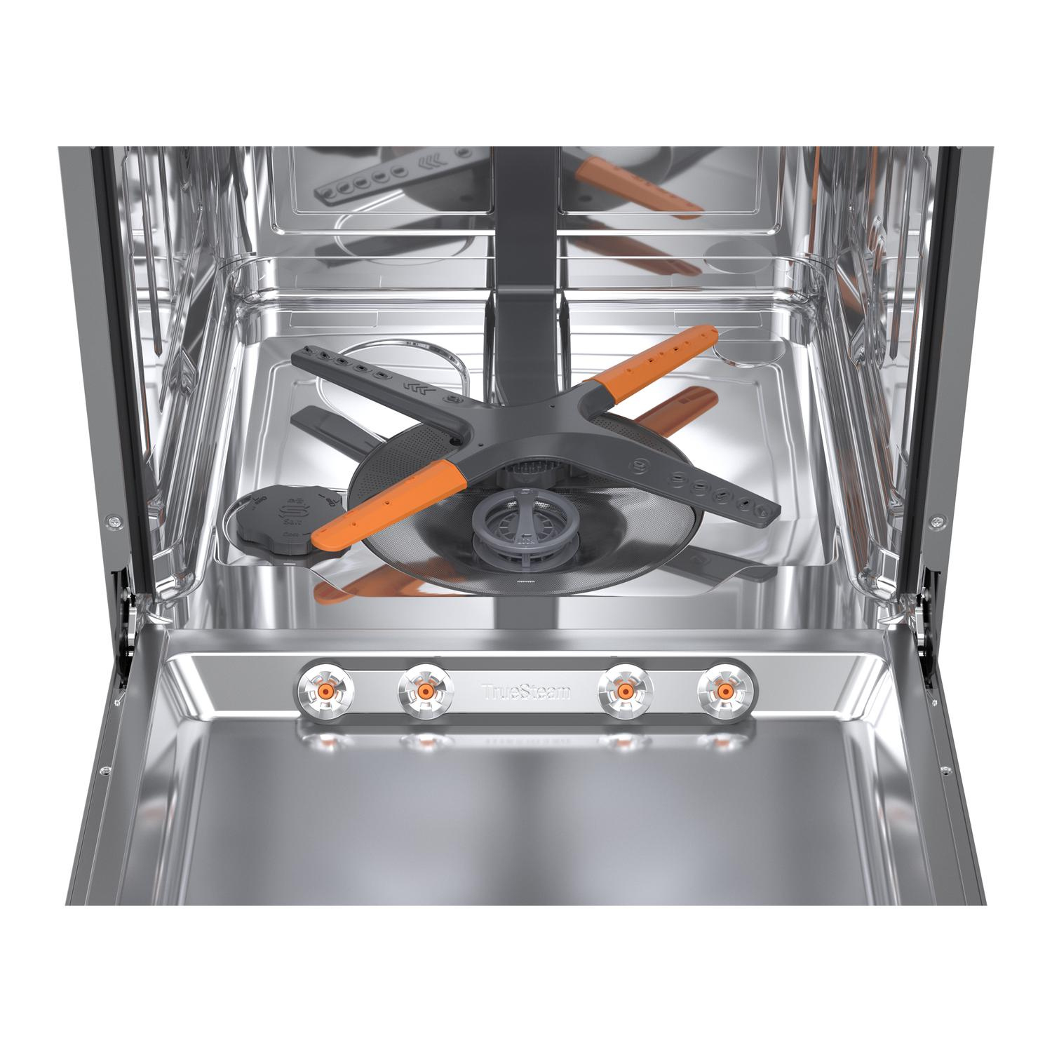 LG Series 5 TrueSteam QuadWash DF273FVS 14 PS WiFi Connected Freestanding Full Size Dishwasher - Silver thumbnail image