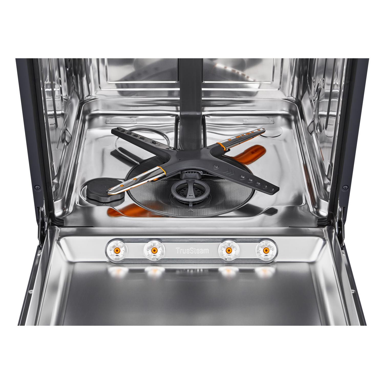 LG TrueSteam QuadWash DF587HMS WiFi Connected Full Size Dishwasher - Matte Black - 14 Place Settings thumbnail image