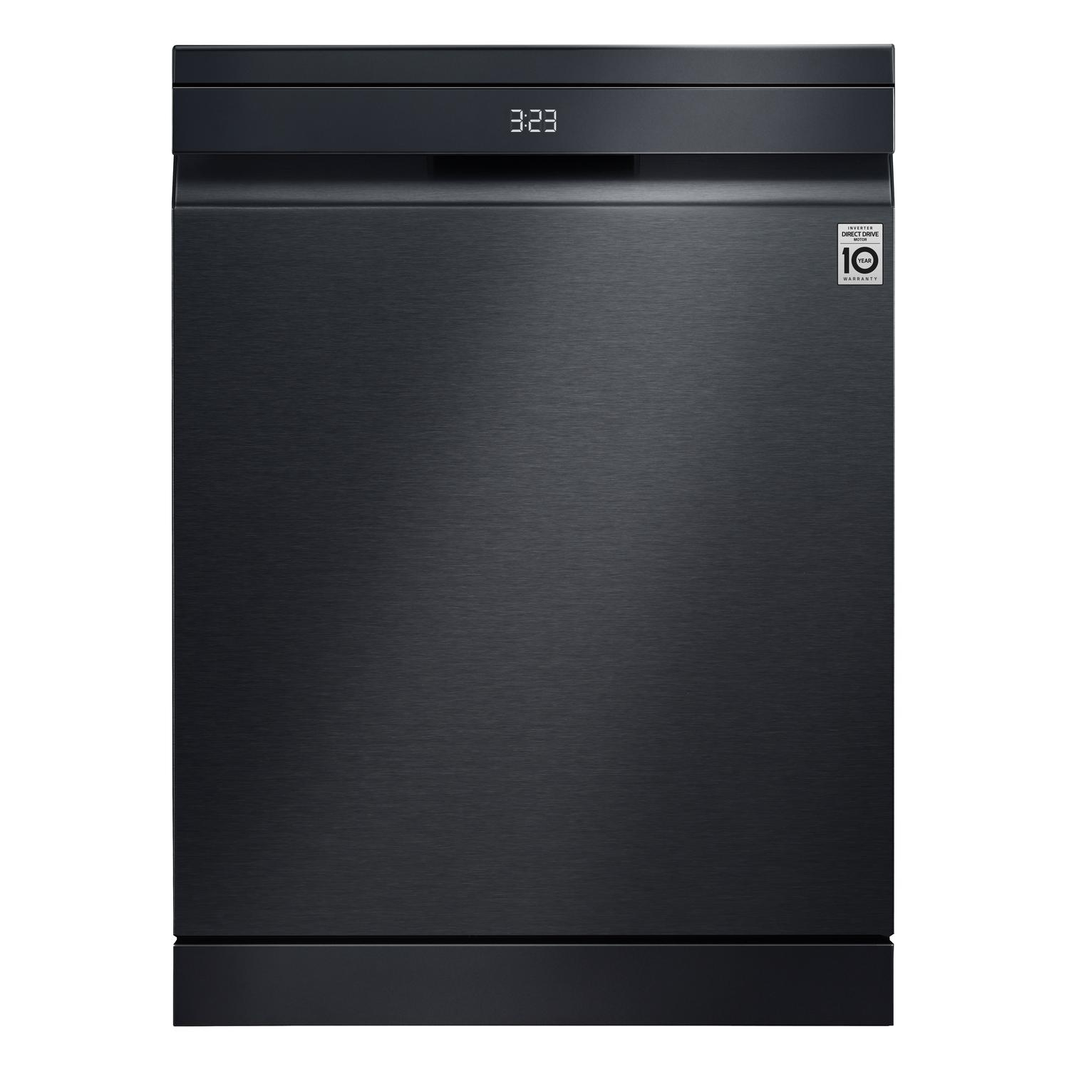 LG TrueSteam QuadWash DF587HMS WiFi Connected Full Size Dishwasher - Matte Black - 14 Place Settings thumbnail image