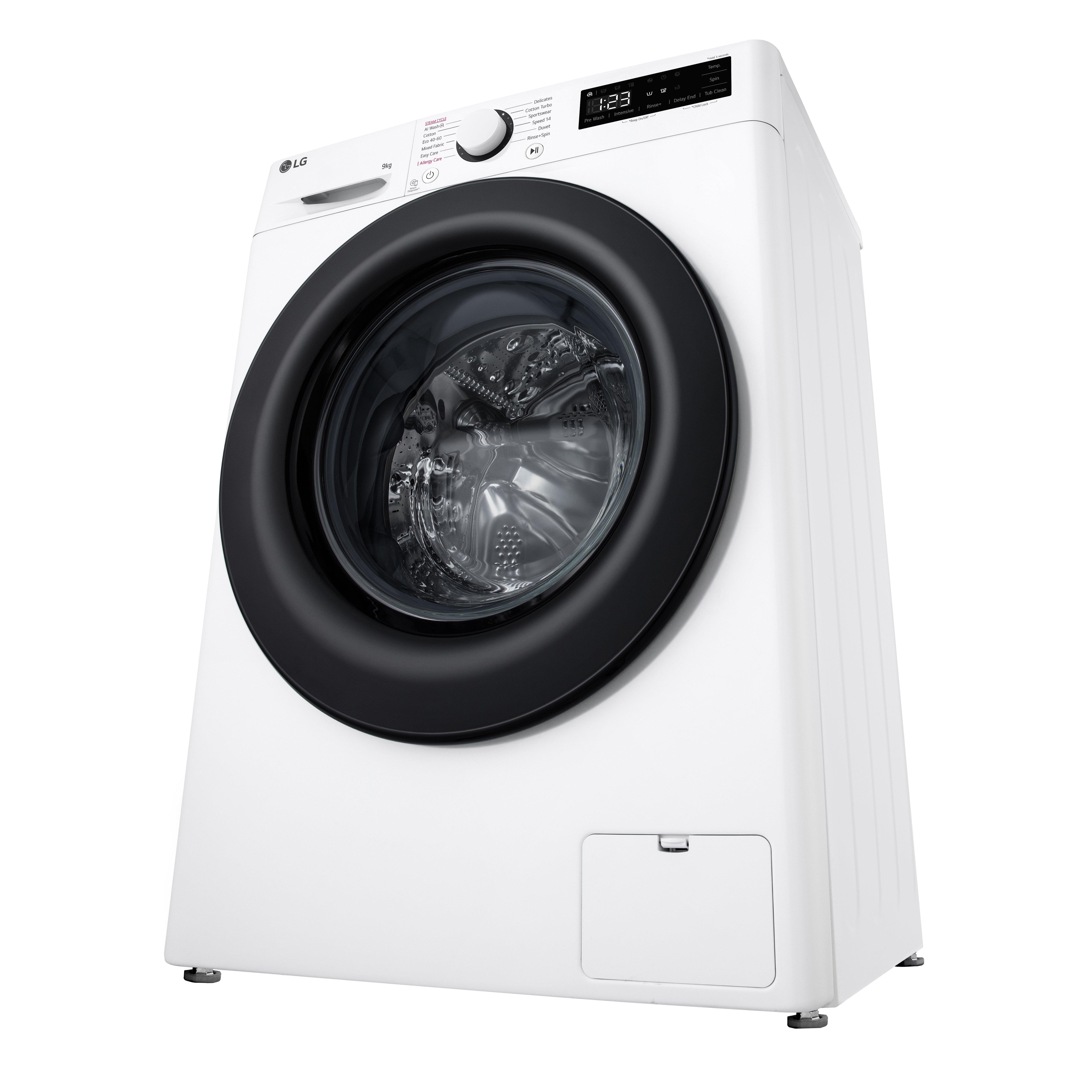 LG F2Y509WBLN1 9kg 1200 Spin Washing Machine - White thumbnail image
