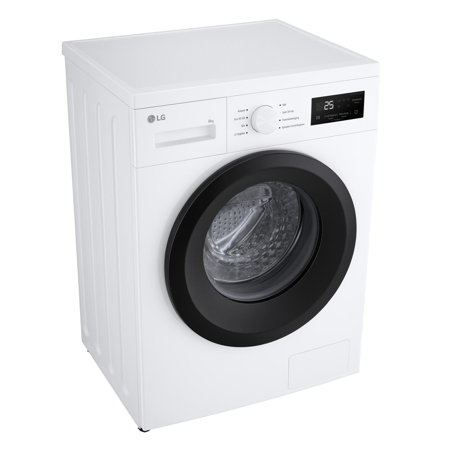 LG F4A10S8NWK 8kg 1400 Spin  Washing Machine - White thumbnail image