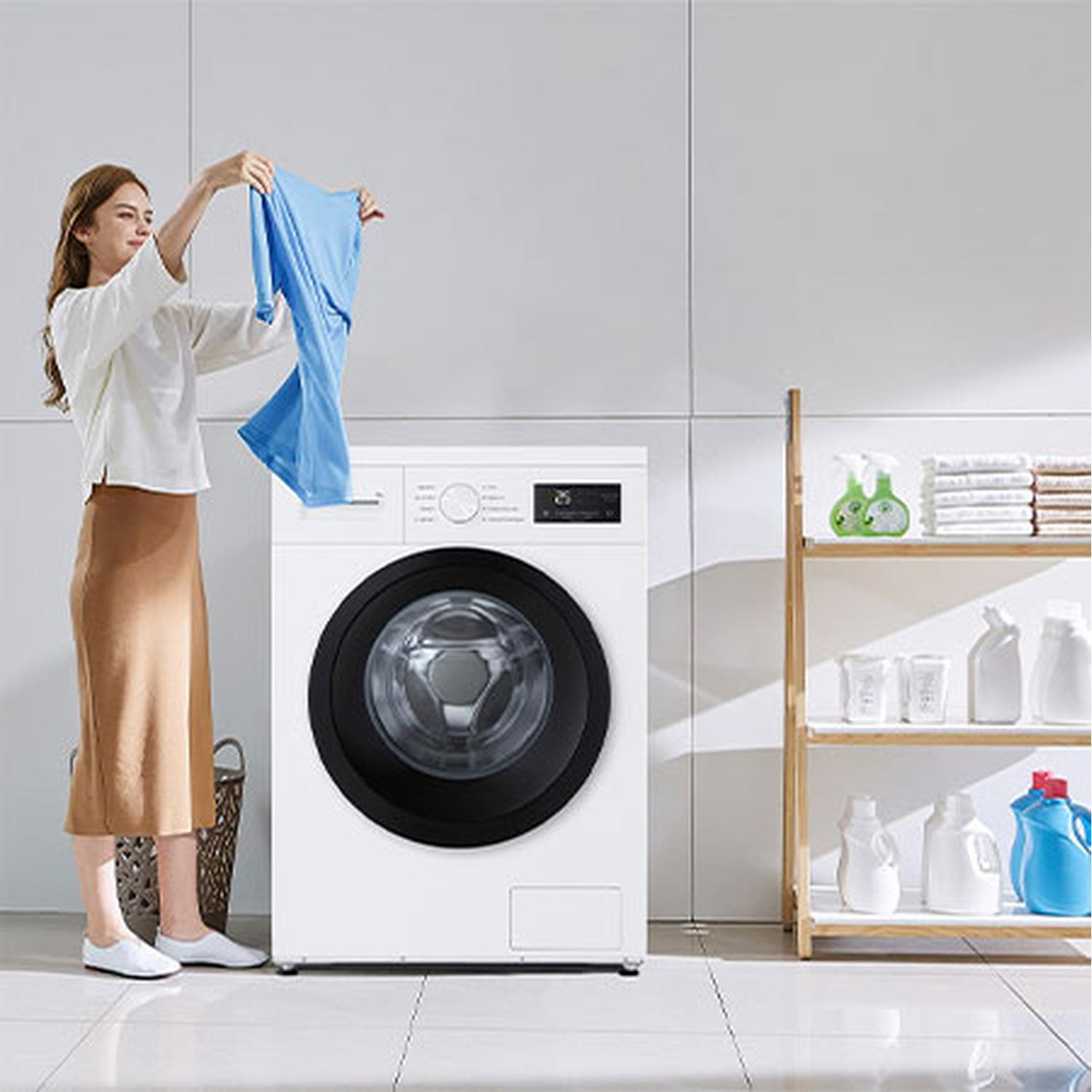 LG F4A10S8NWK 8kg 1400 Spin  Washing Machine - White thumbnail image