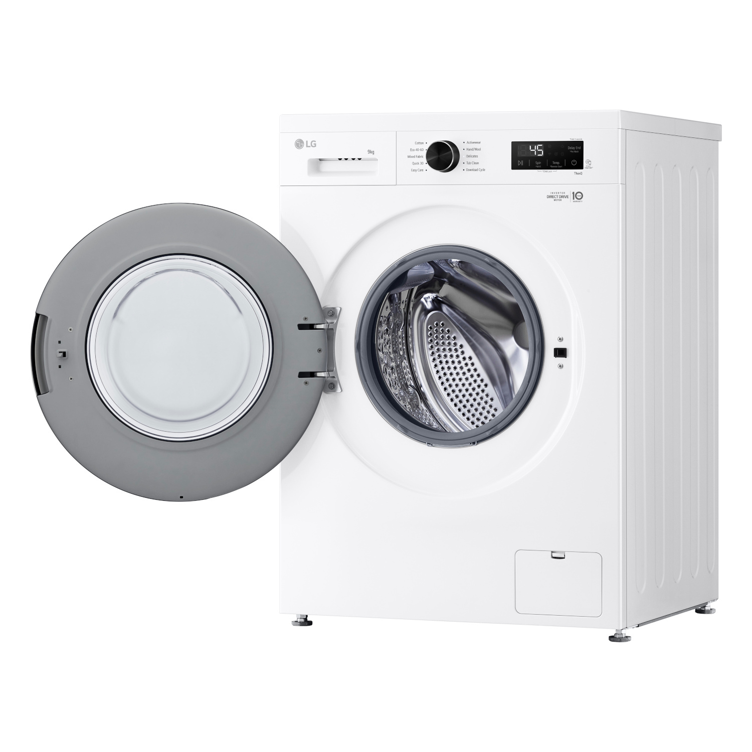 LG F4X1009NWK 9kg 1400 Spin Washing Machine - White thumbnail image