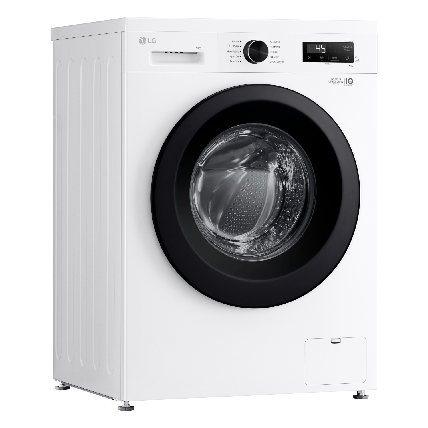 LG F4X1009NWK 9kg 1400 Spin Washing Machine - White thumbnail image