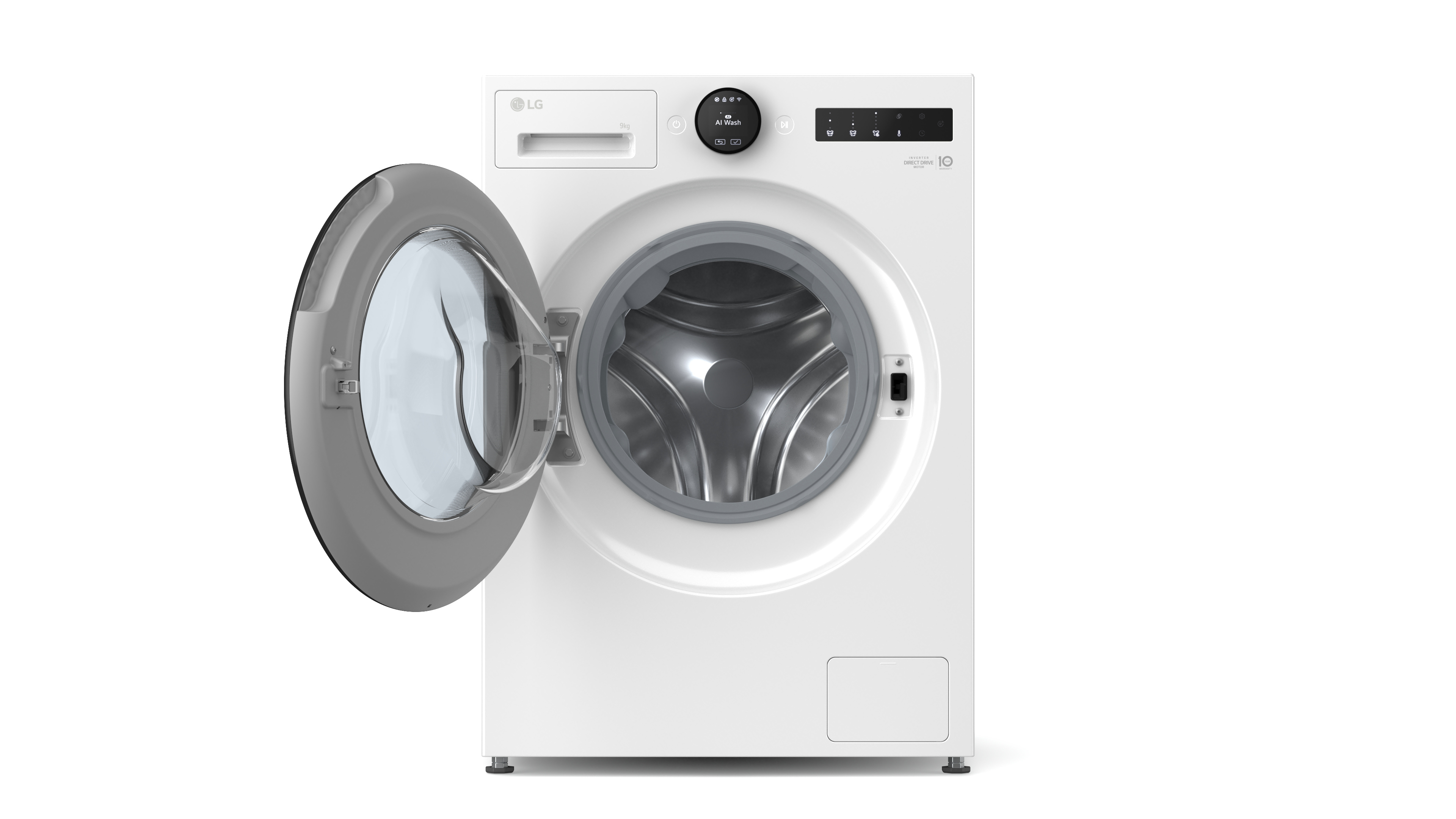 LG F4X7009TWB 9kg 1400 Spin Washing Machine - White thumbnail image