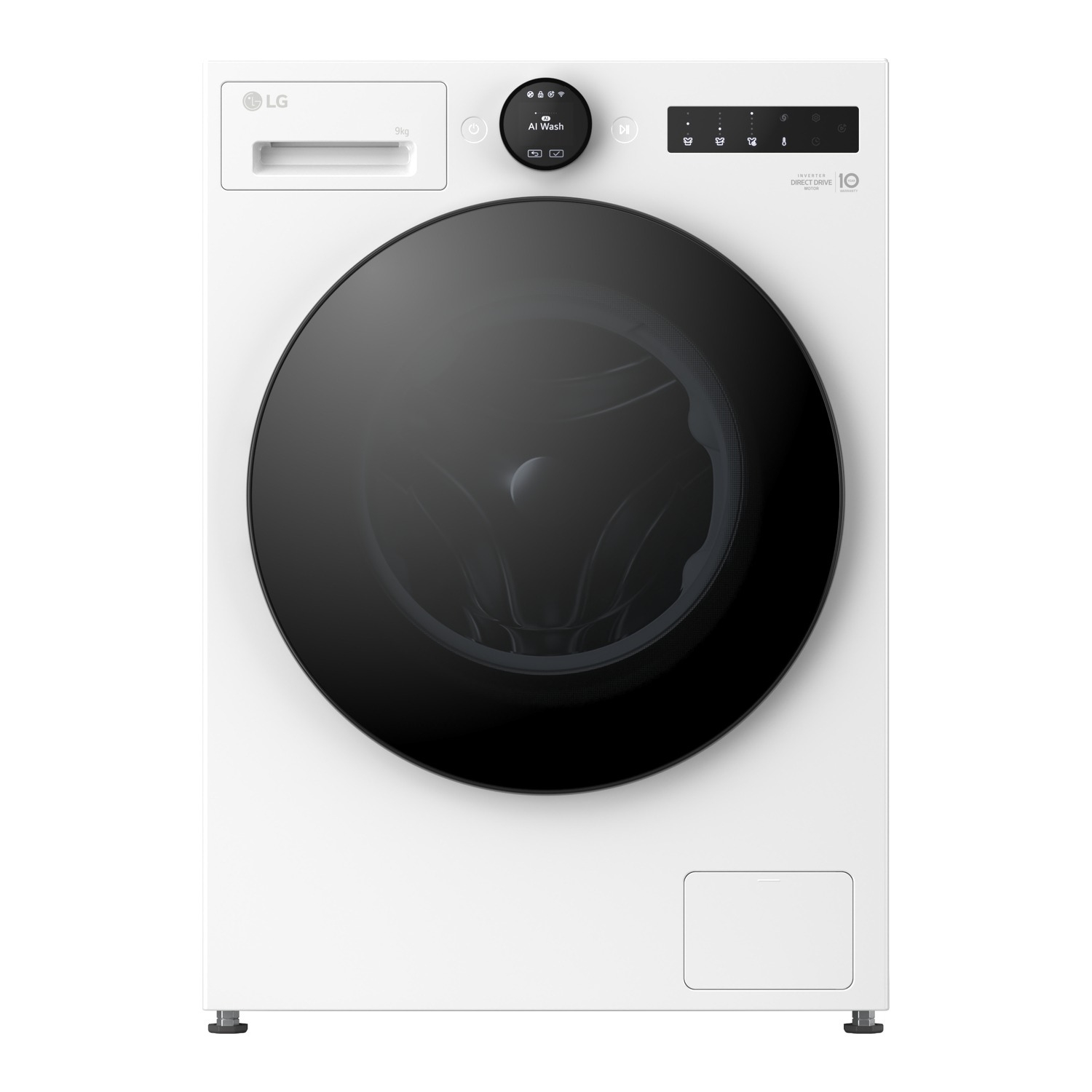 LG F4X7009TWB 9kg 1400 Spin Washing Machine - White thumbnail image