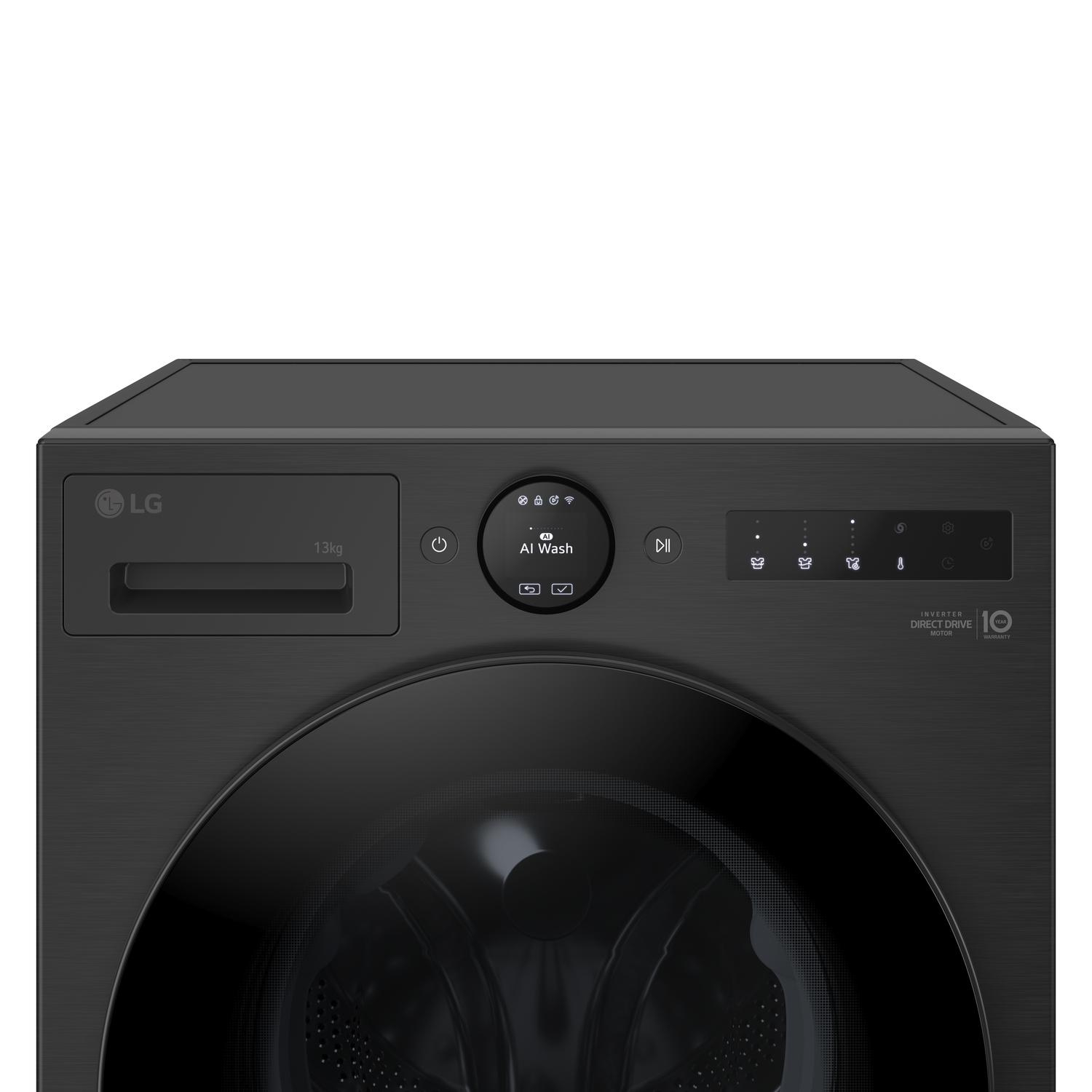 LG F4X7013TBB 13kg 1400 Spin Washing Machine  thumbnail image