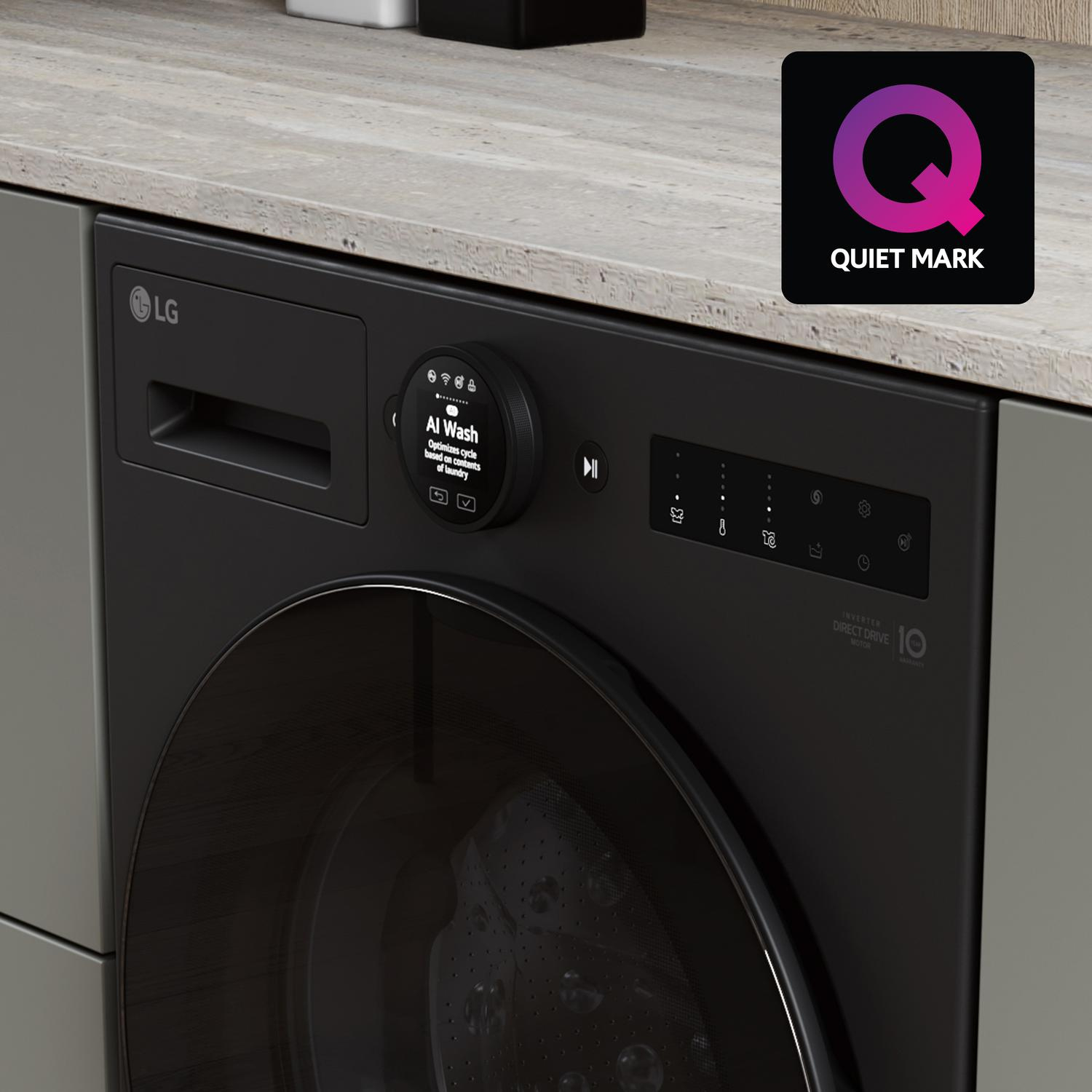 LG F4X7013TBB 13kg 1400 Spin Washing Machine  thumbnail image