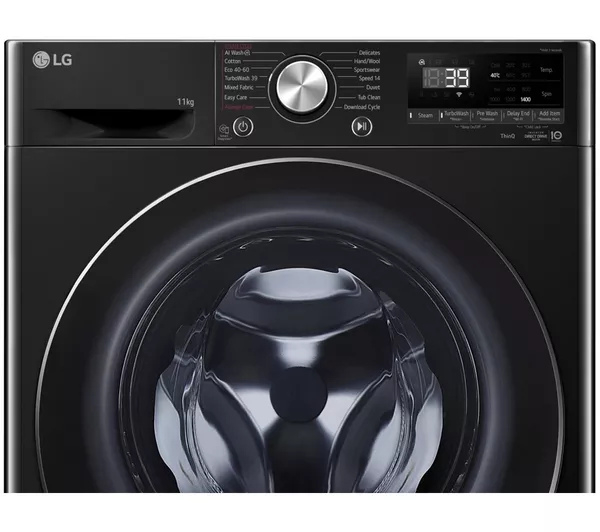 LG Series 4 Pro AI Direct Drive F4Y711NCTN1 - 11 kg Washing Machine - Onyx Black thumbnail image
